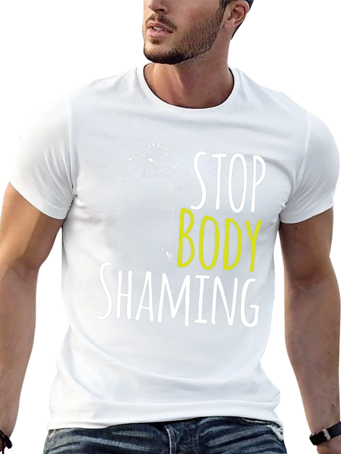 Stop Body Shaming Graphic Tee
