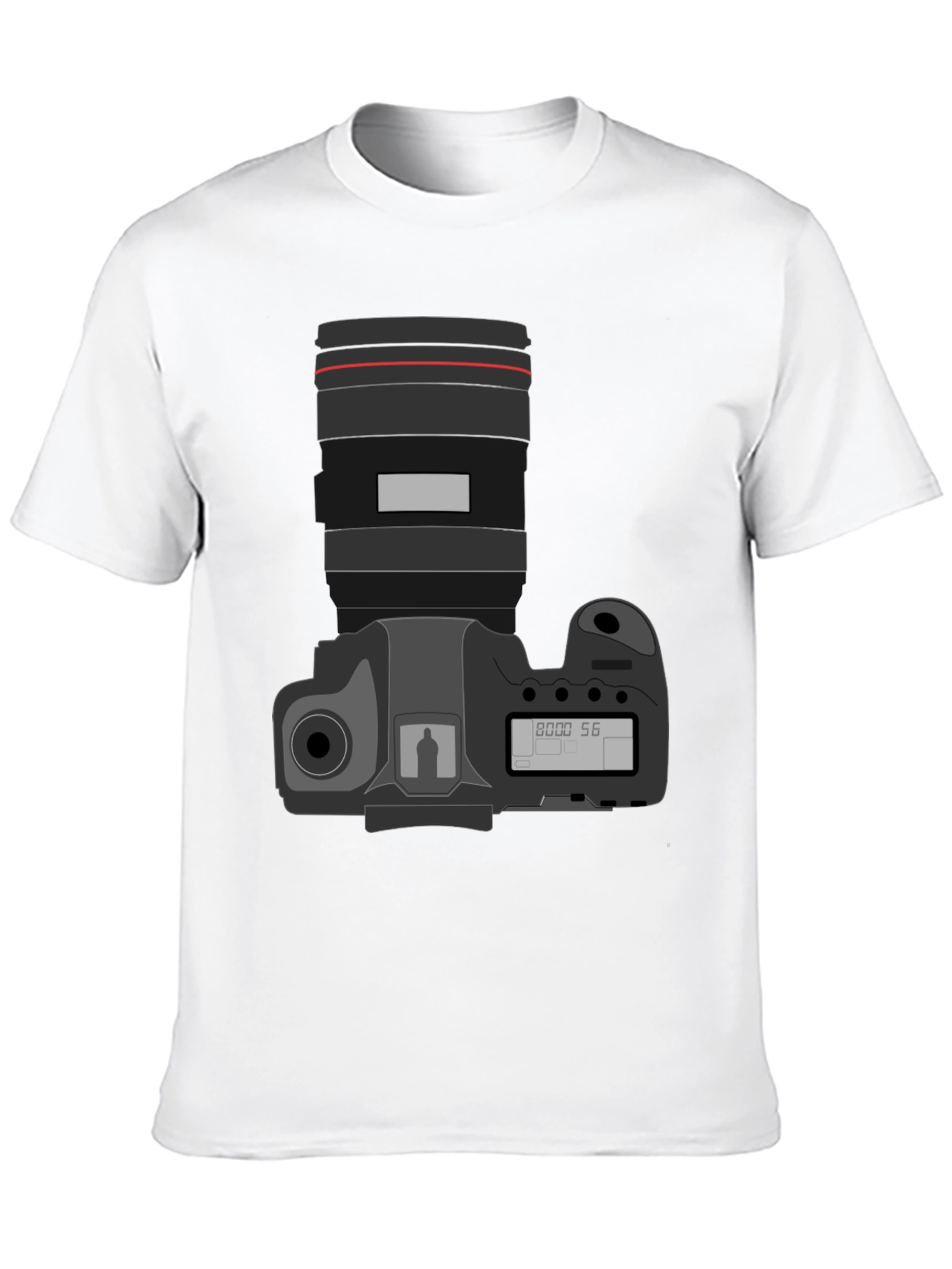 Photographers DSLR Camera T-Shirt - Black