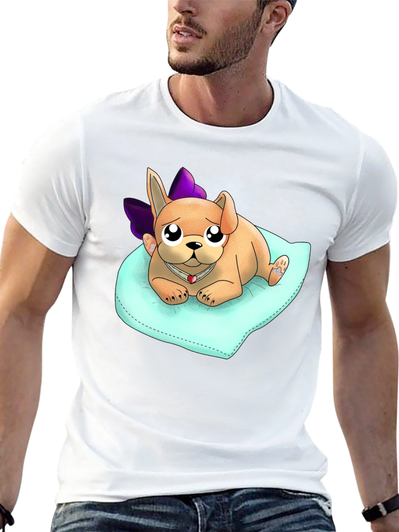 Cute Cartoon Dog T-Shirt