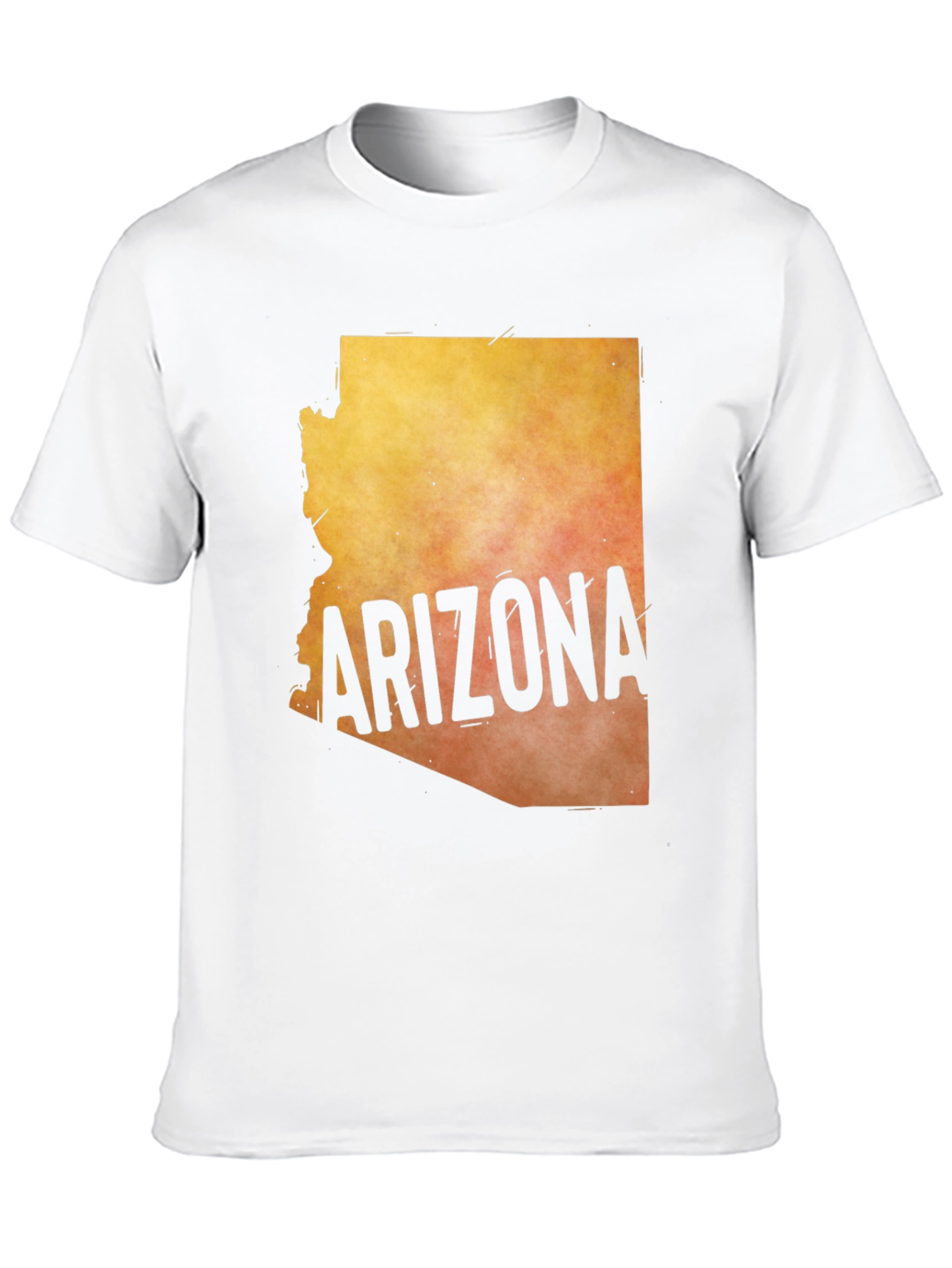 Arizona State Map Graphic T-Shirt