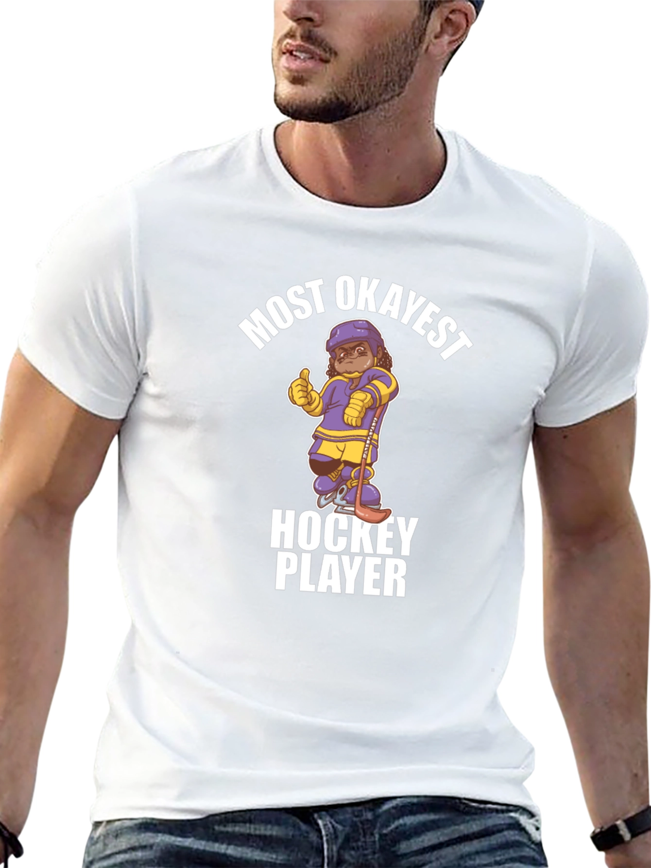Most Okayest Hockey Player T-Shirt