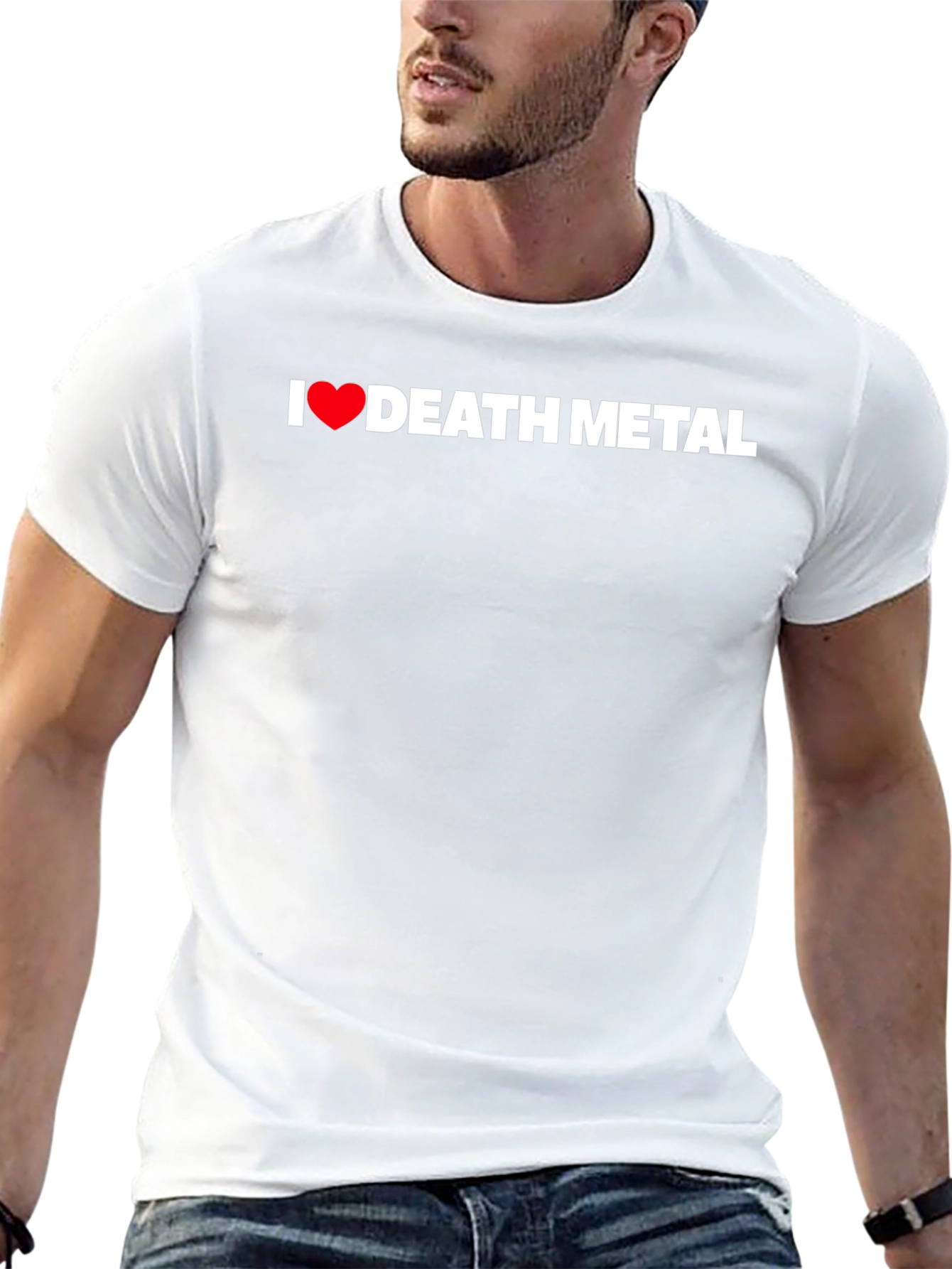 I Heart Death Metal Black T-Shirt