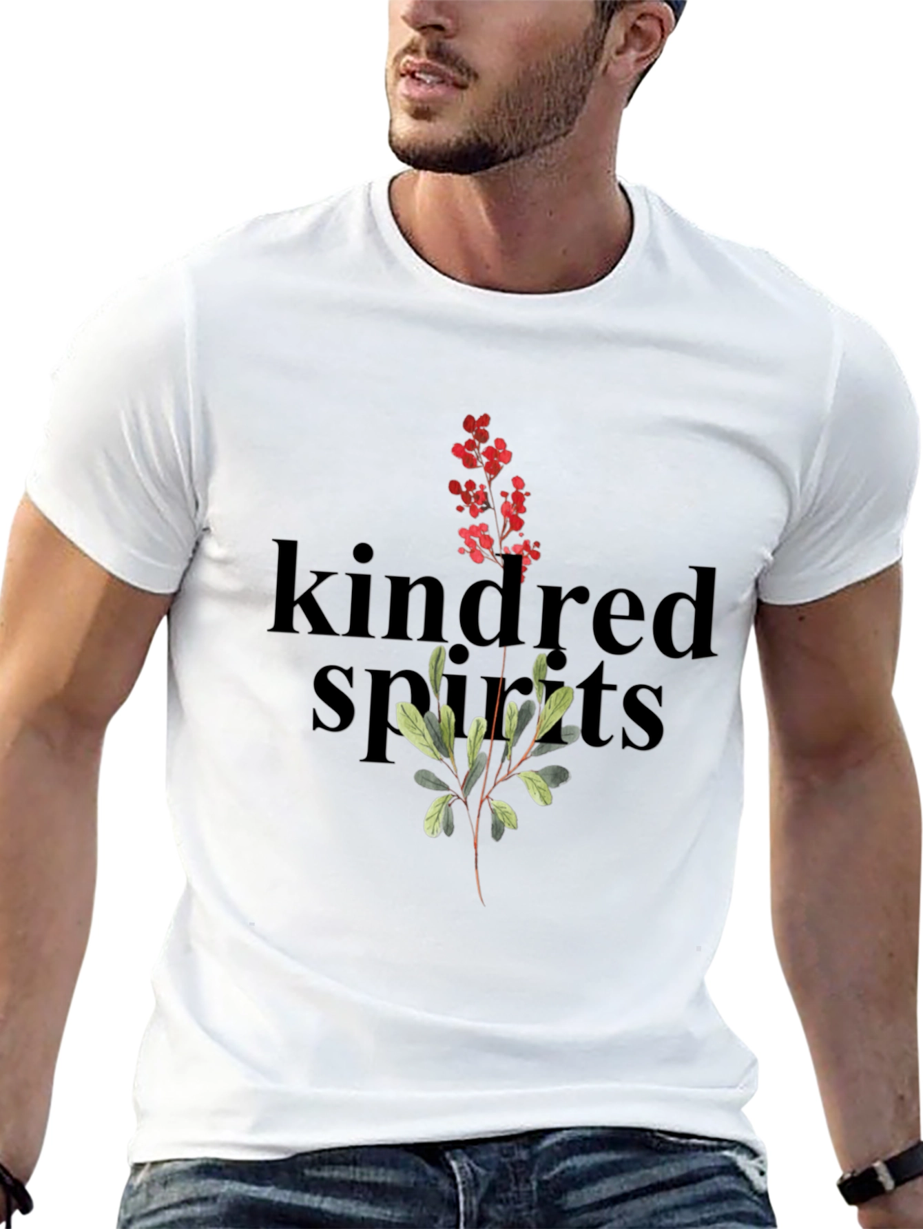 Kindred Spirits Black Graphic Tee