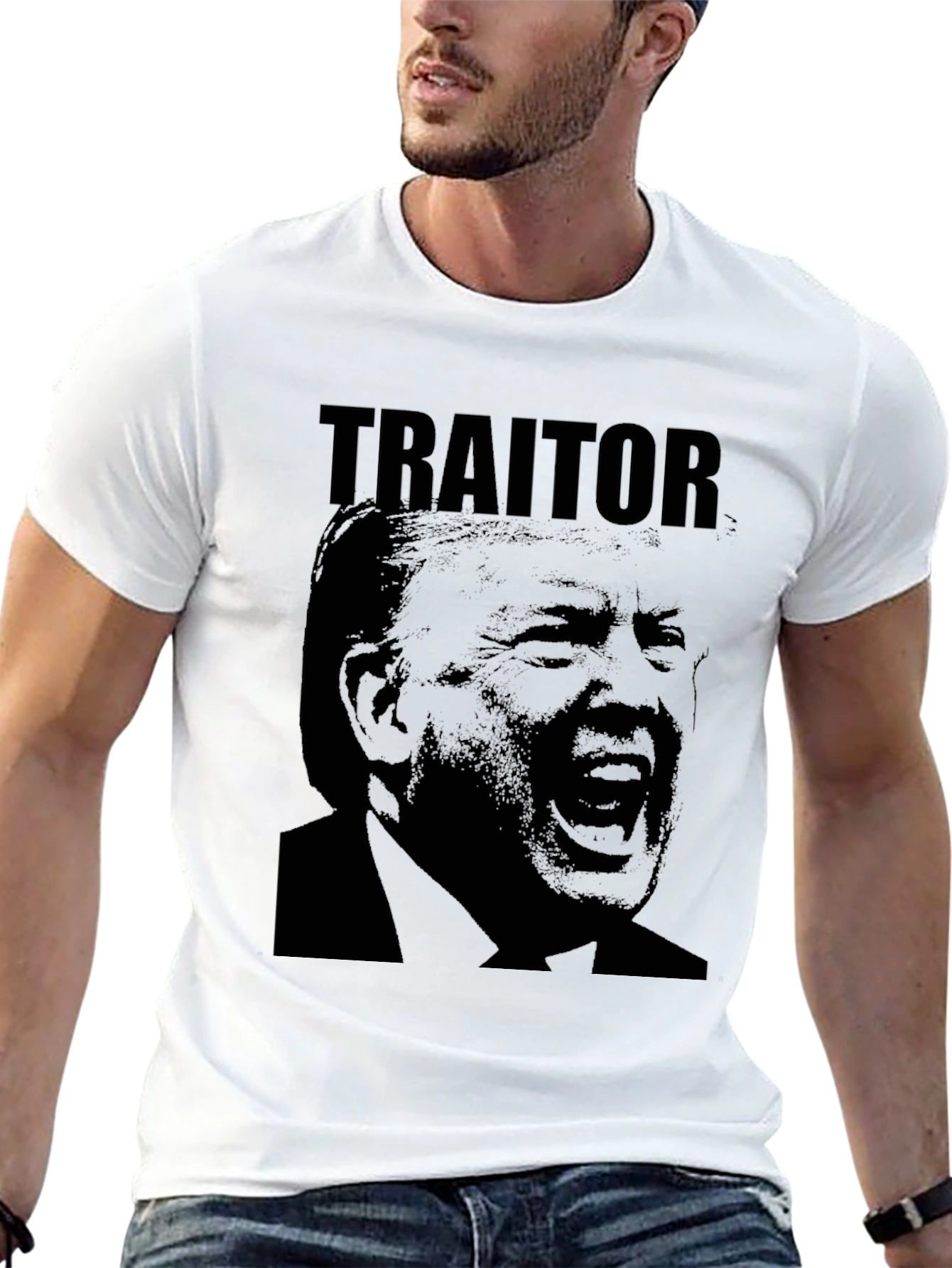 Traitor Graphic Tee - Political Statement Shirt
