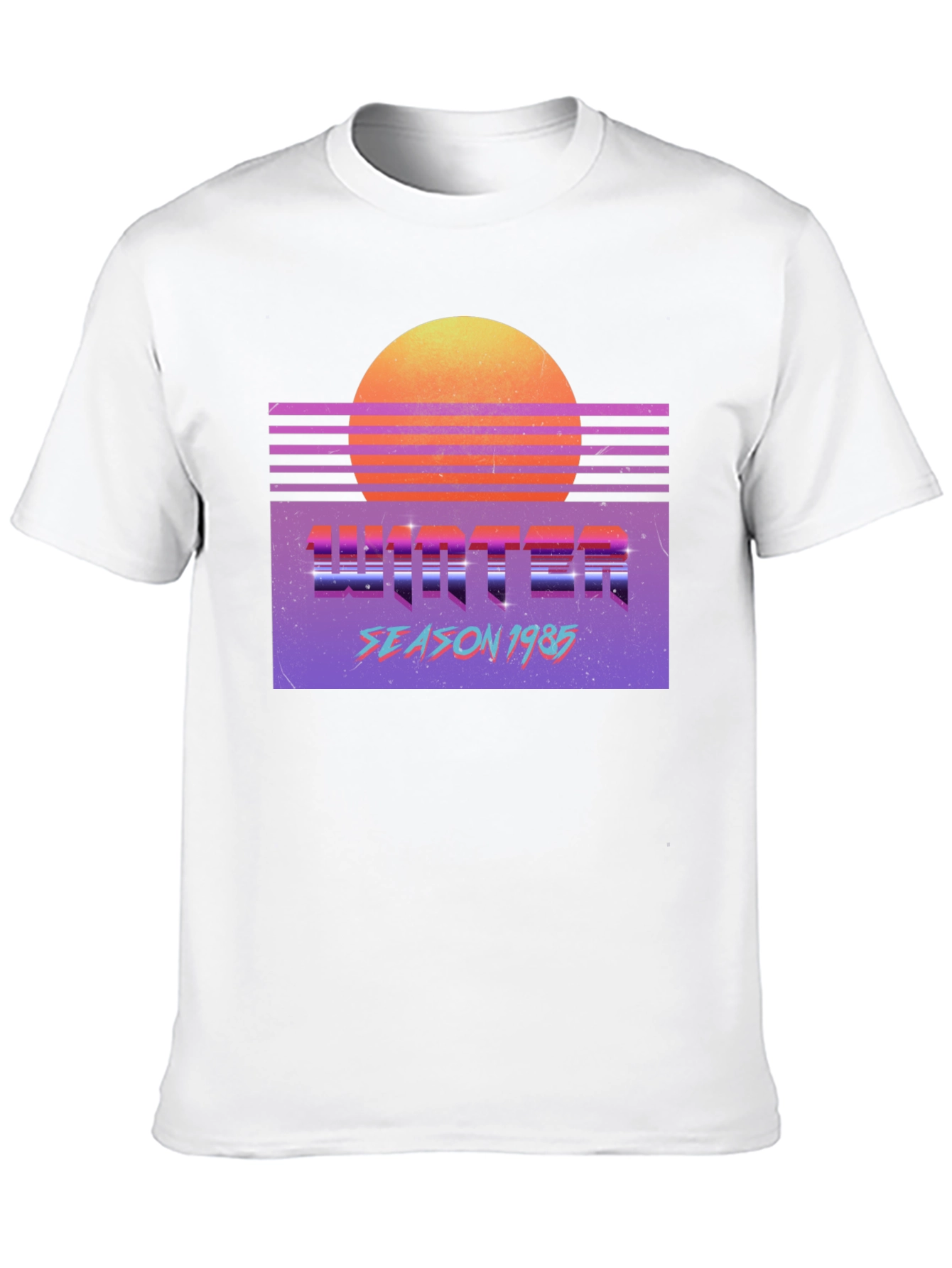 Winter Season 1985 Retro Graphic T-Shirt