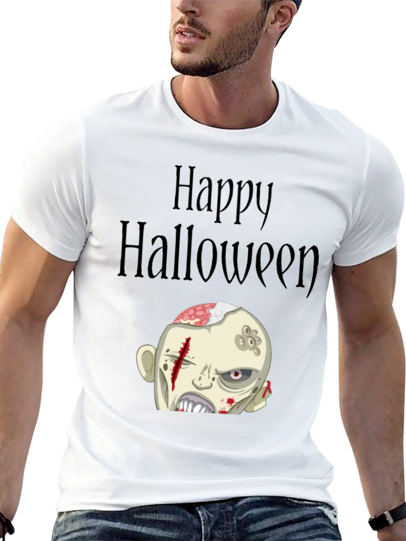 Happy Halloween Zombie T-Shirt