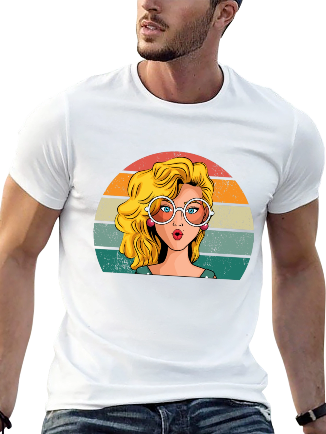 Retro Pop Art Girl T-Shirt