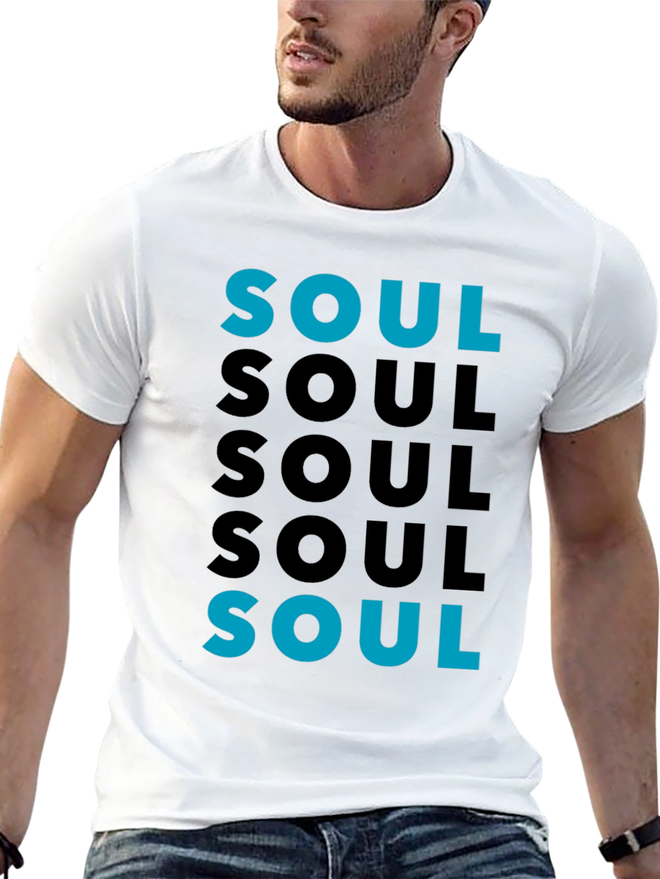 Soulful Graphic Tee - Cool Casual Style