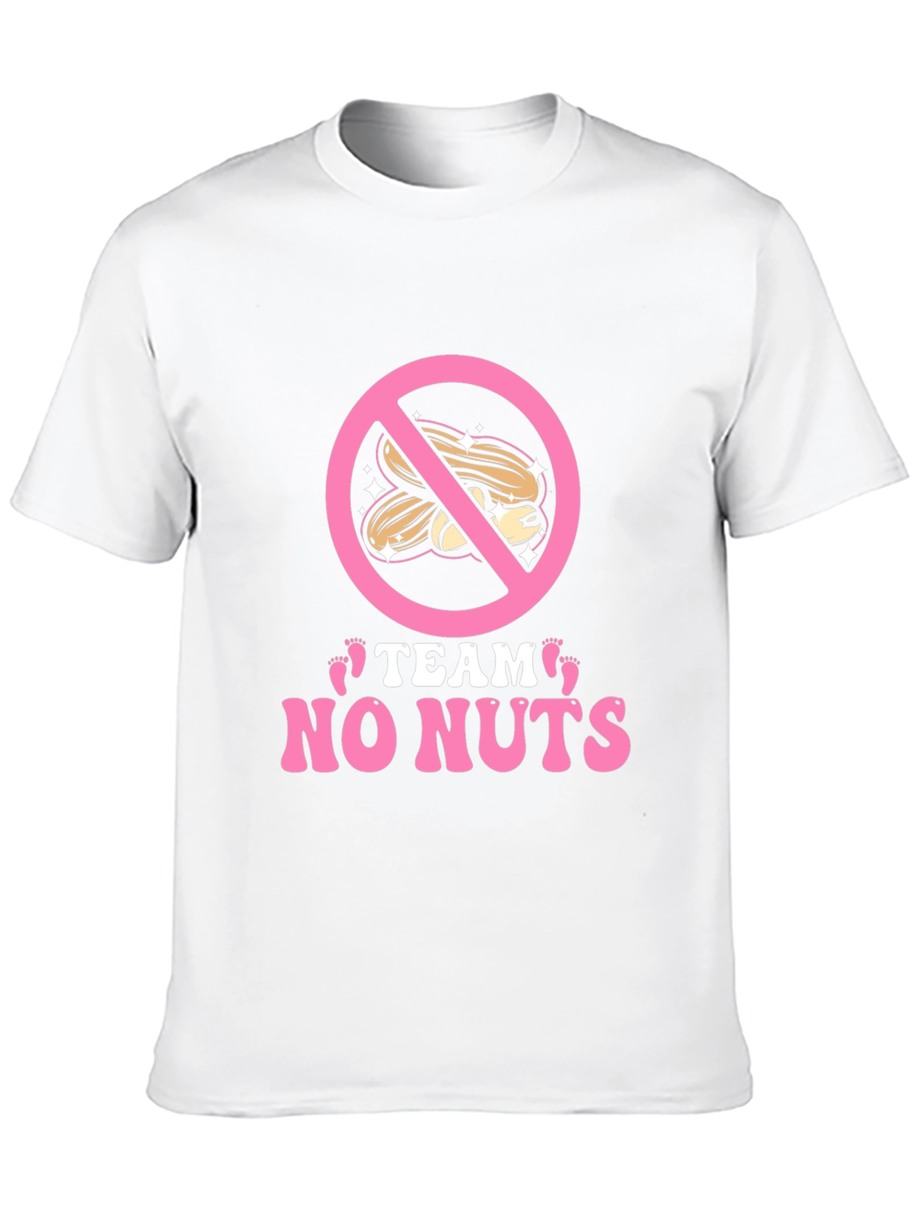 Team No Nuts Gender Reveal T-Shirt