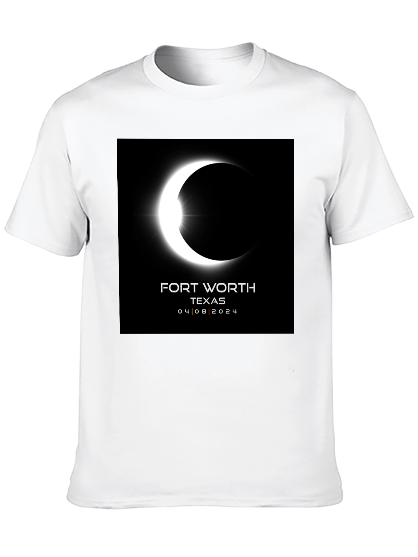 Fort Worth Texas Eclipse 2024 T-Shirt