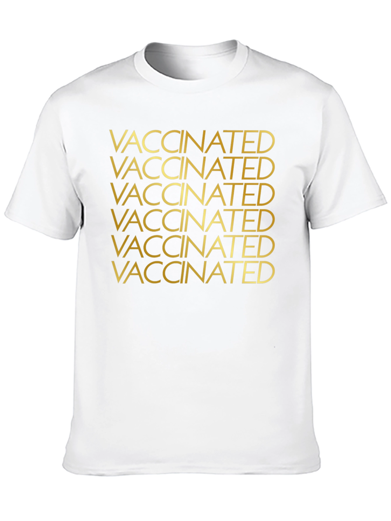 Vaccinated T-Shirt - Bold Statement Tee