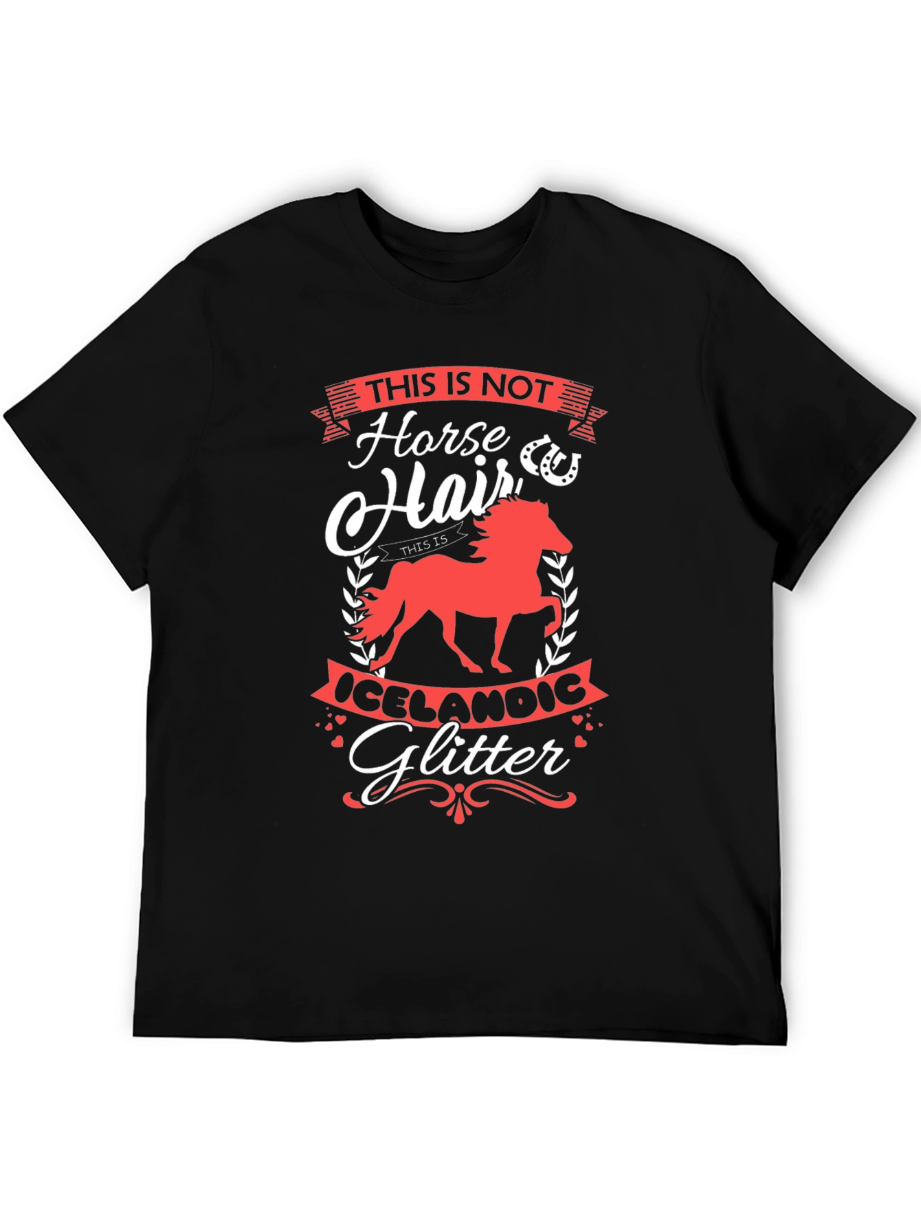 Horse Hair Icelandic Glitter Tee