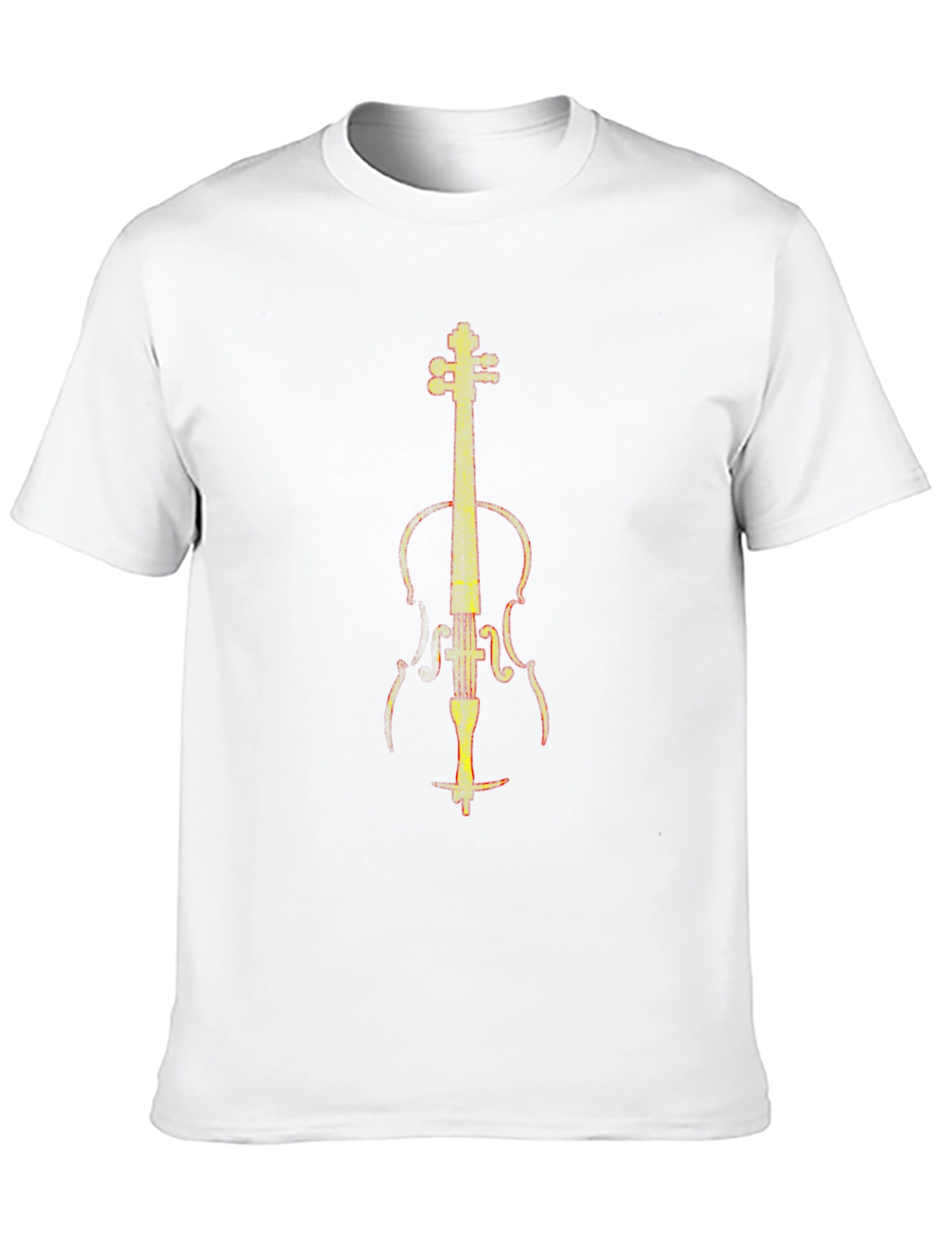 Cello Graphic Tee - Musical Instrument T-Shirt