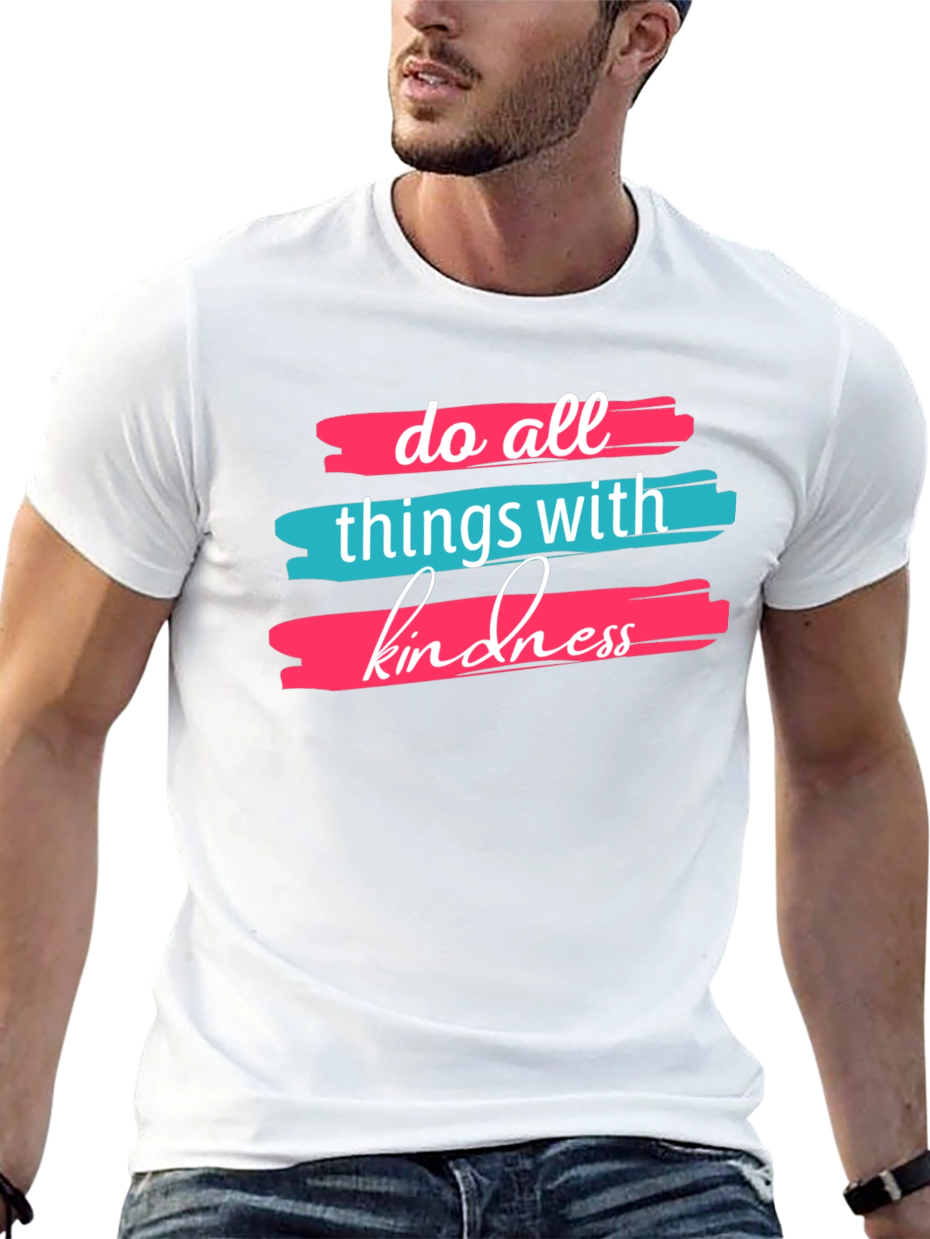 Kindness Graphic Tee - Comfortable Black T-Shirt