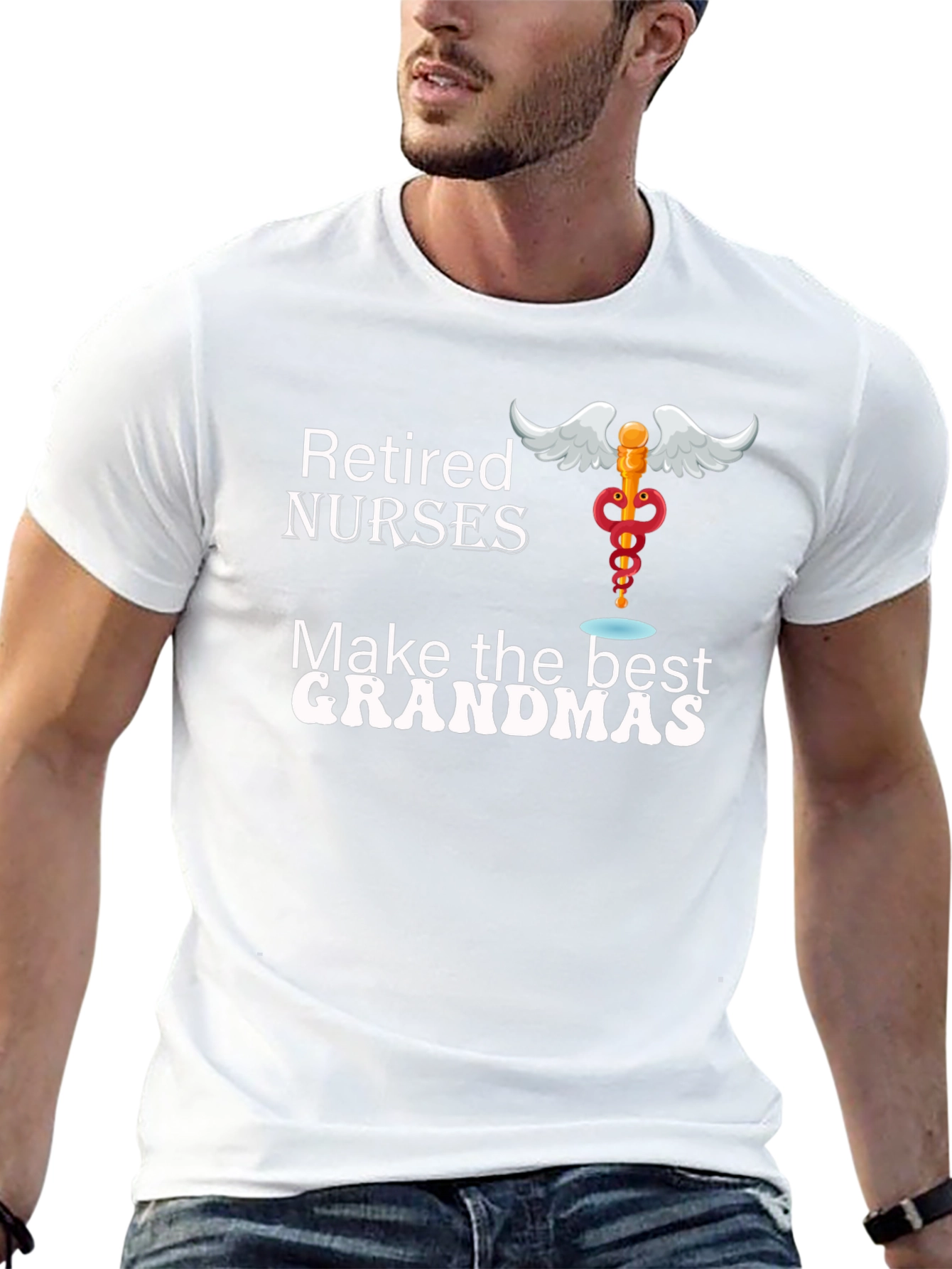 Retired Nurse Grandma T-Shirt - Gift for Nurses