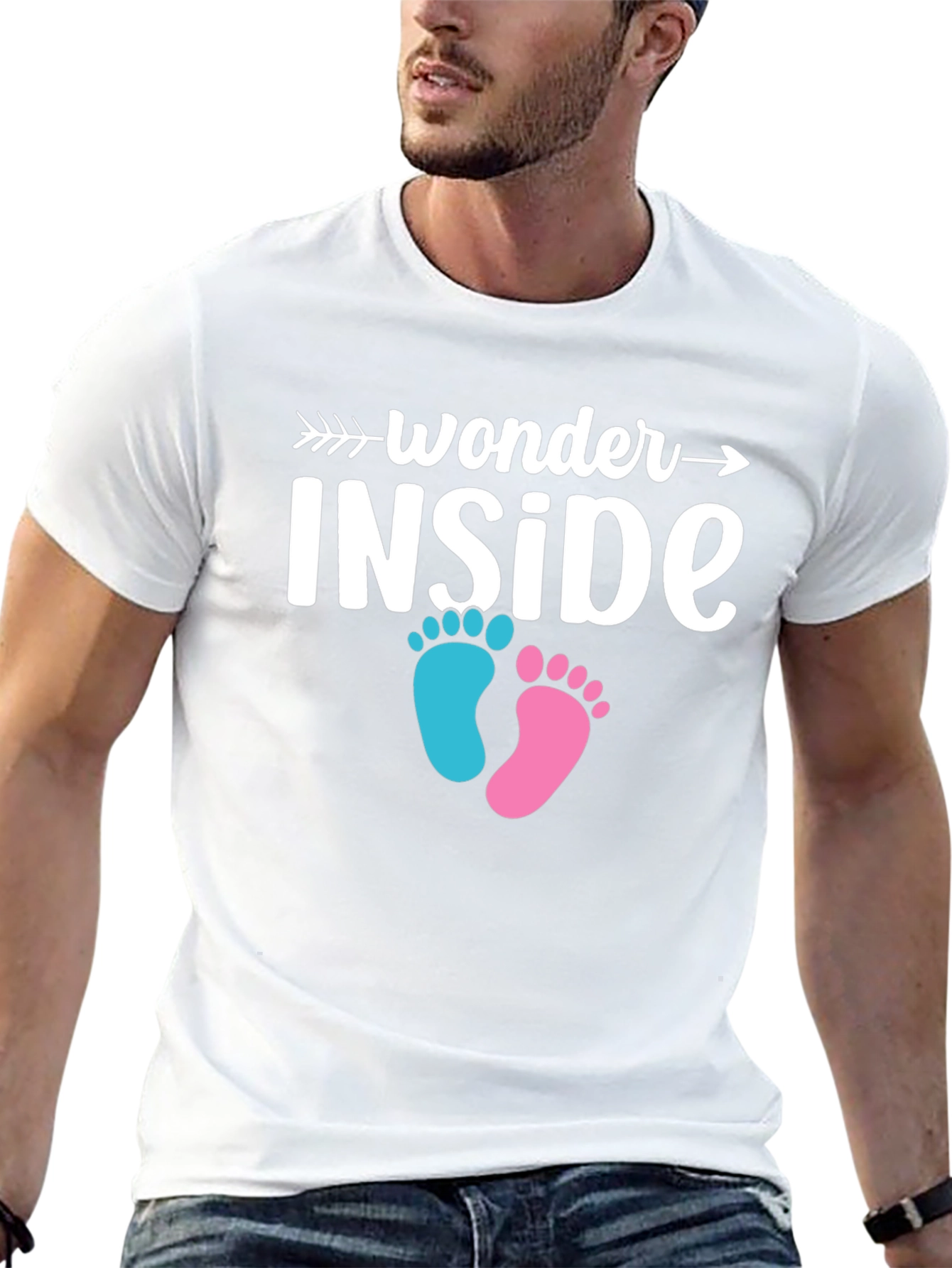 Wonder Inside Gender Reveal T-Shirt