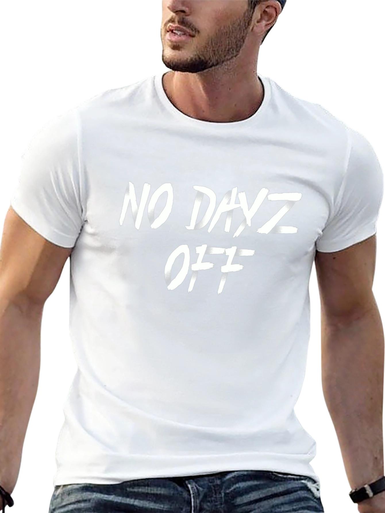 No Dayz Off Graphic Tee - Black Cotton
