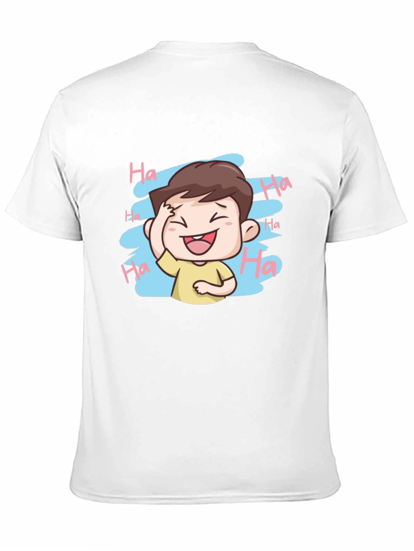 Laughing Cartoon Graphic Tee
