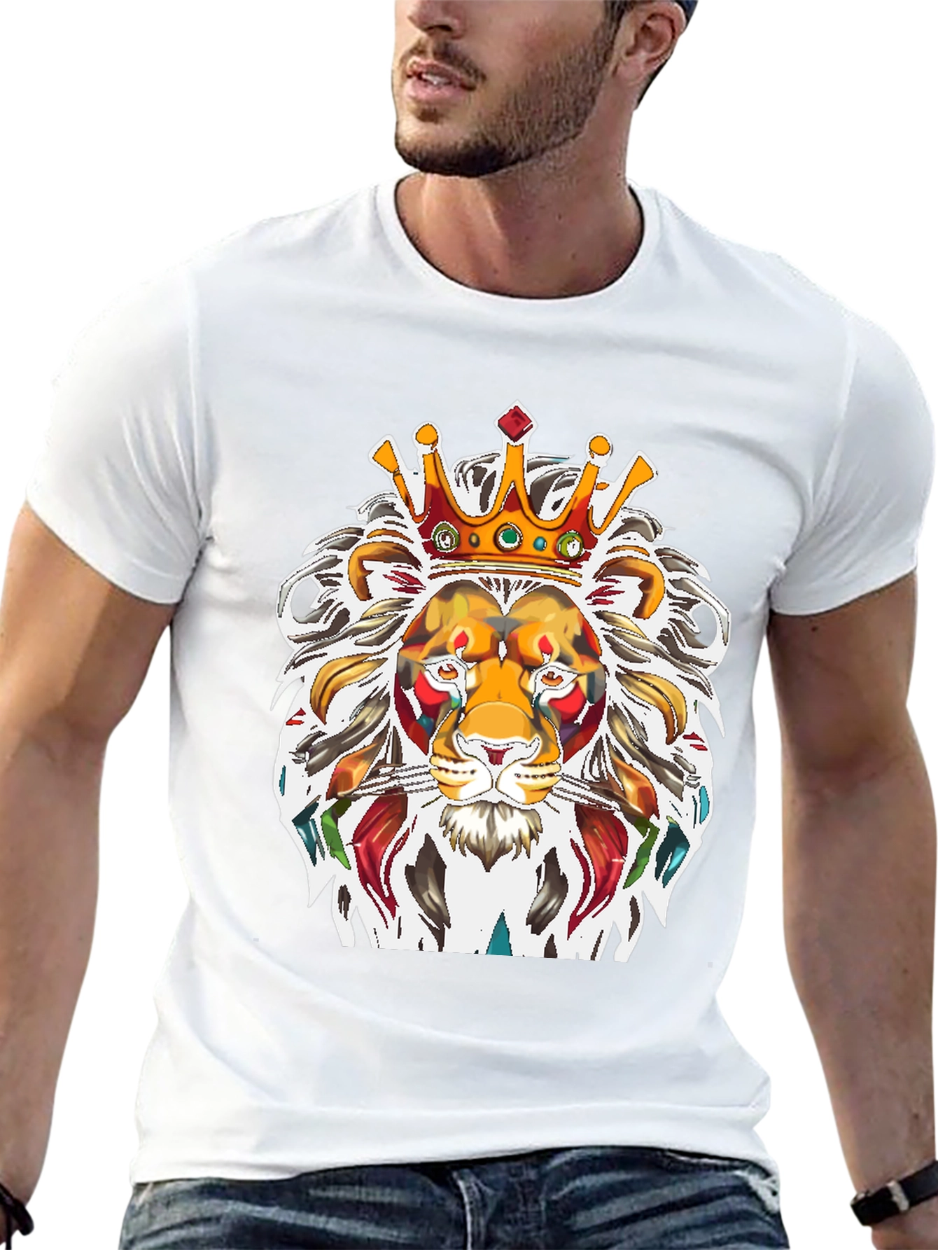 Lion King Graphic Tee - Black Unisex T-Shirt