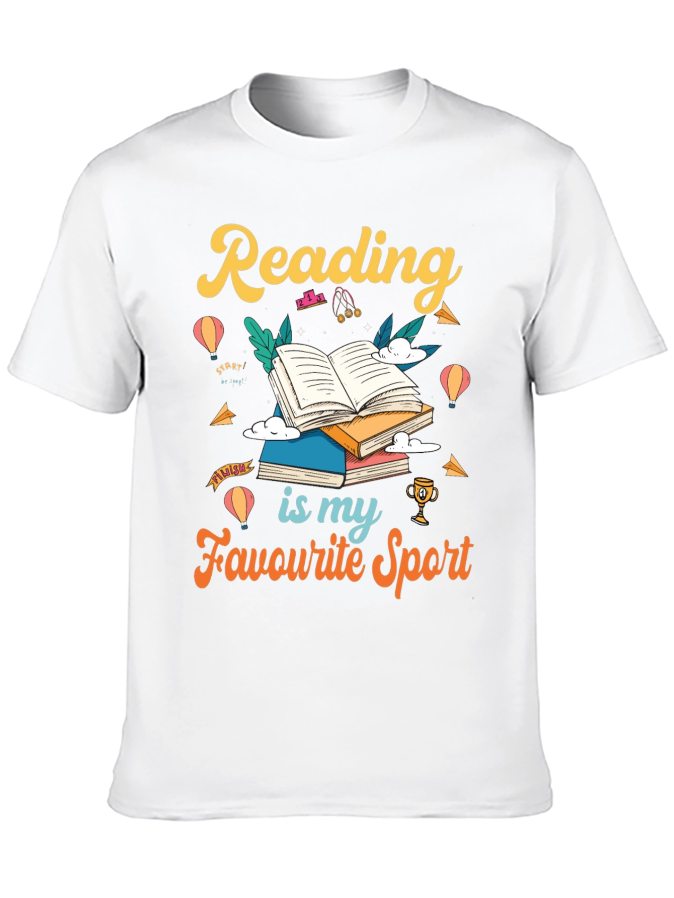 Reading is My Favourite Sport T-Shirt