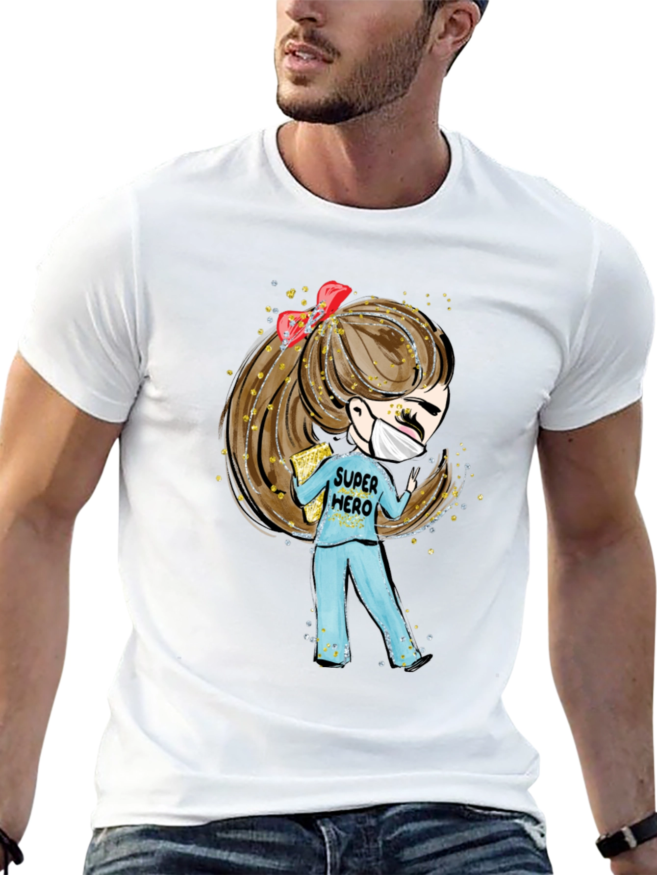 Nurse Super Hero T-Shirt