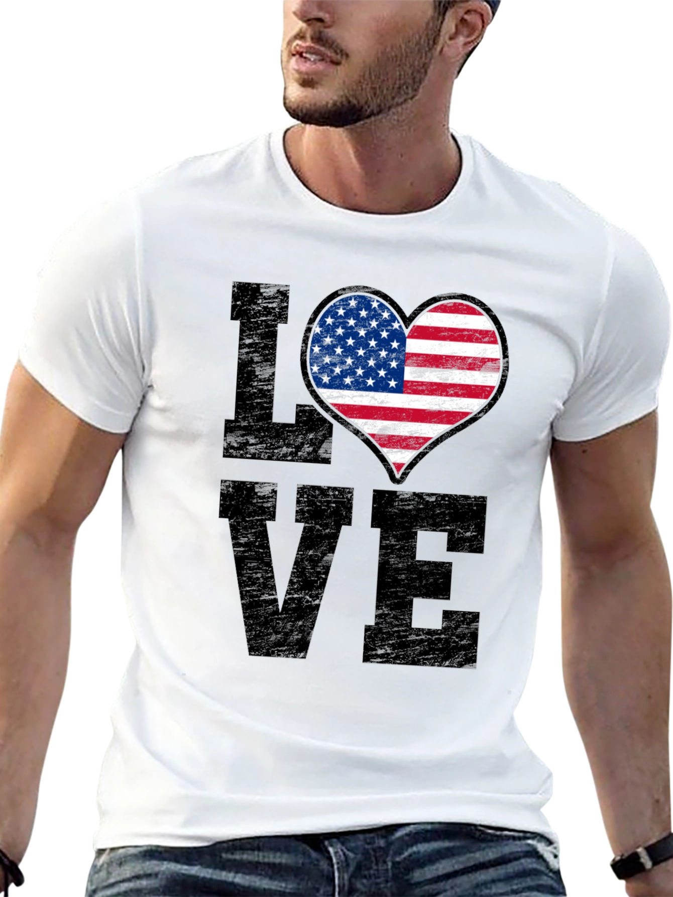 Patriotic Love T-Shirt