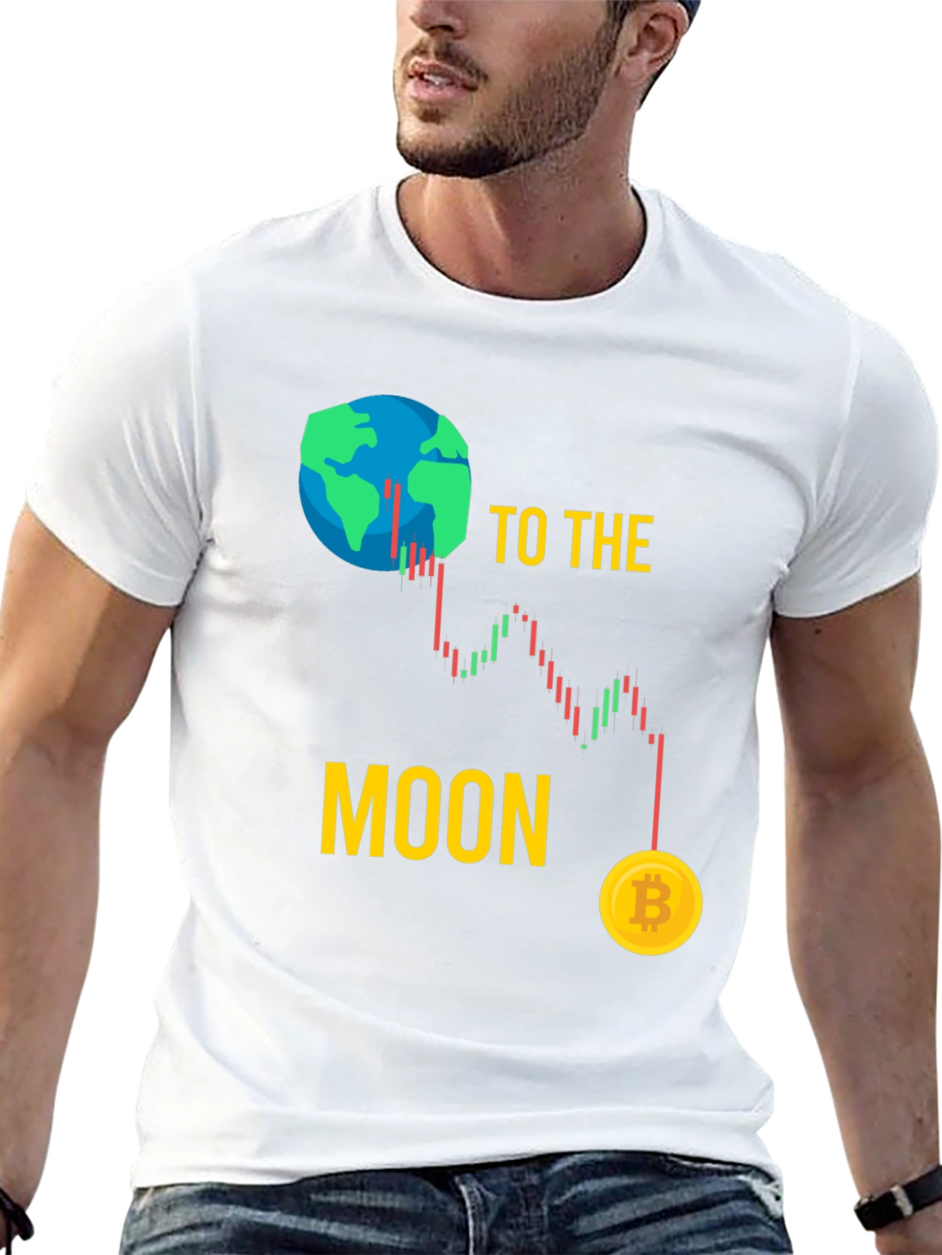 Bitcoin To The Moon T-Shirt