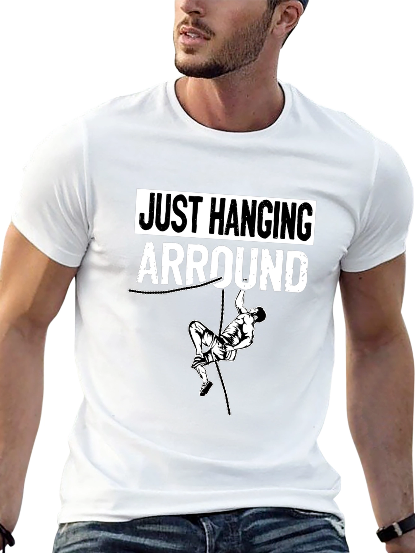 Just Hanging Arround T-Shirt Climbing Tee
