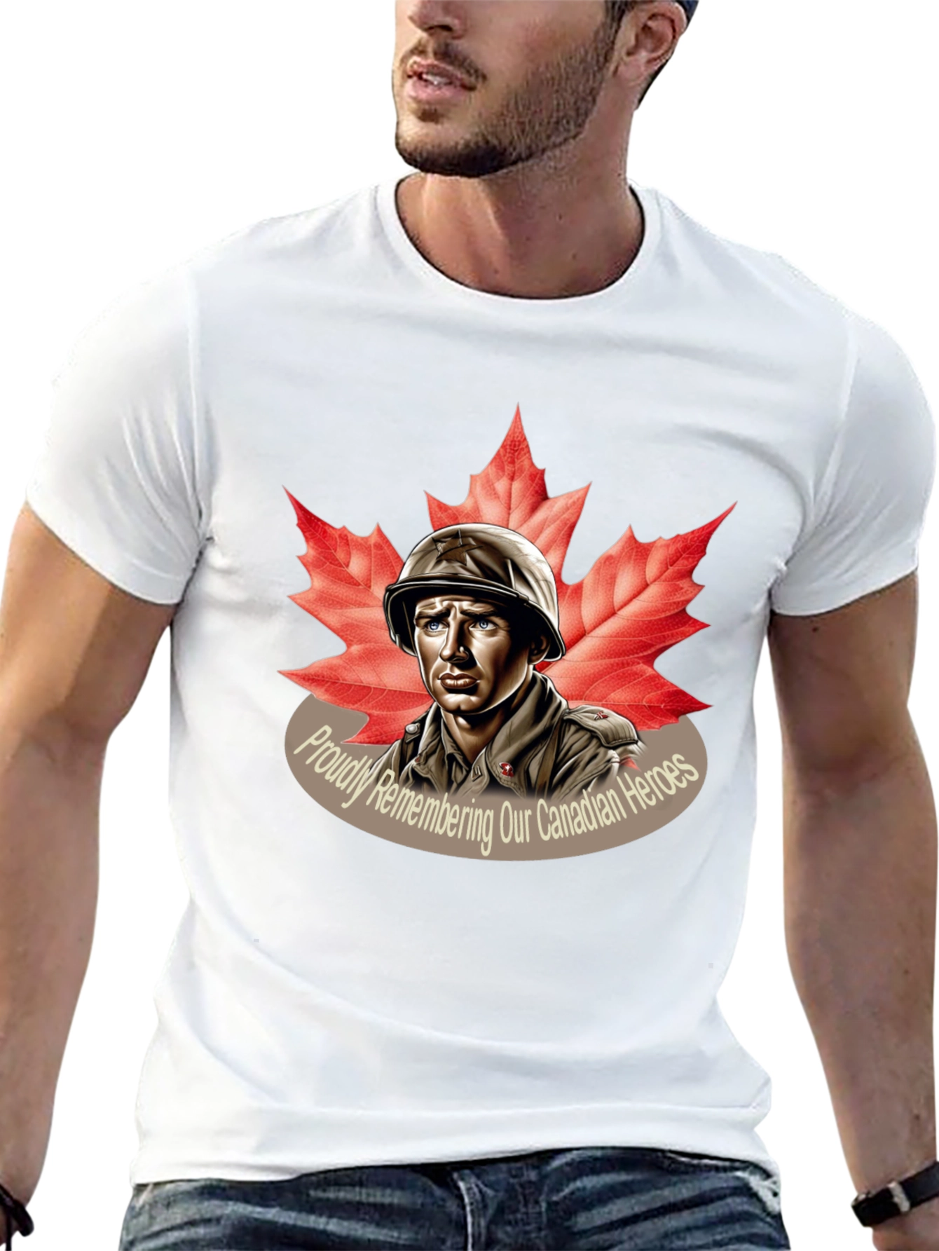 Canadian Heroes Remembrance T-Shirt