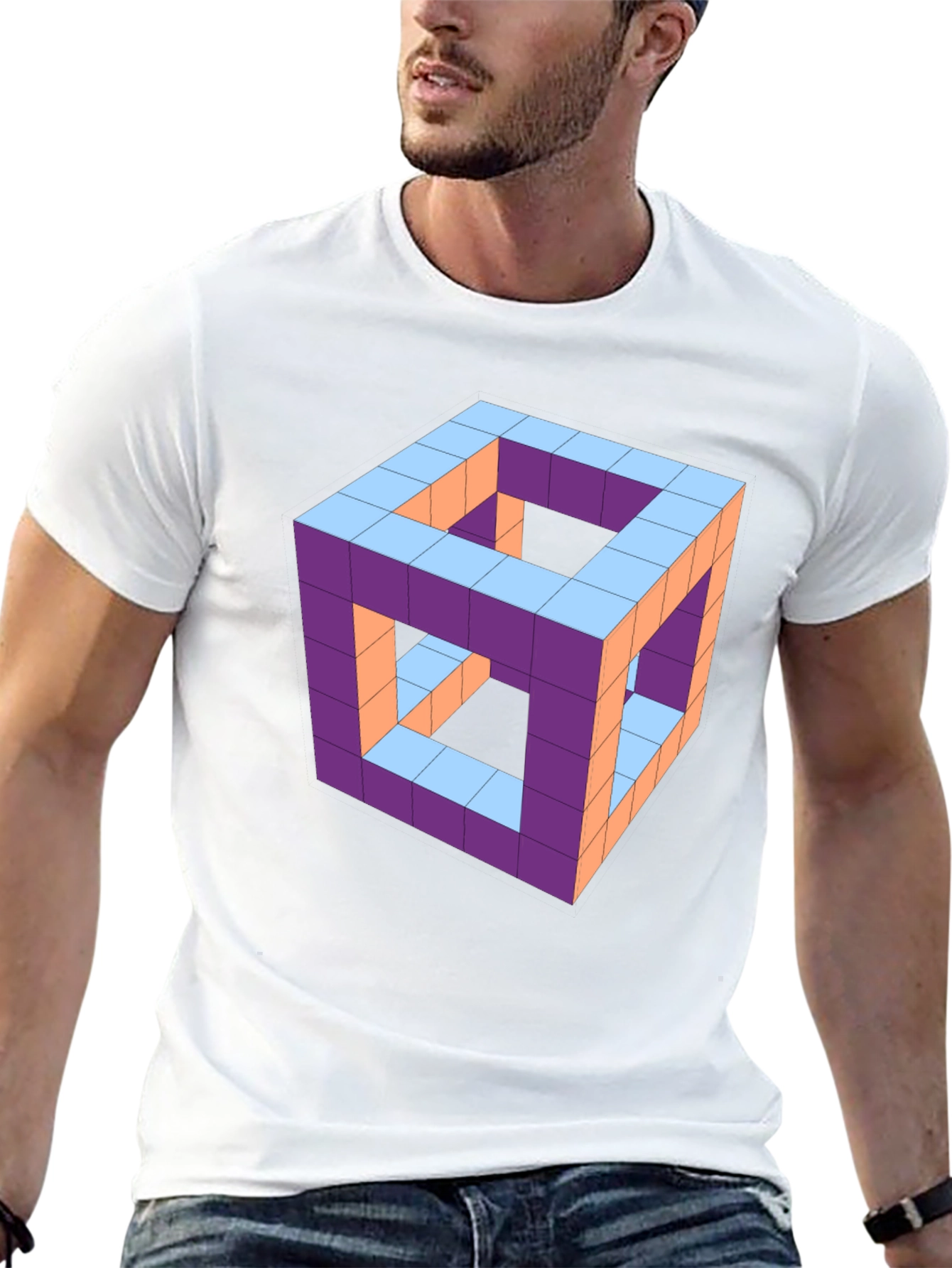 Impossible Cube Graphic Tee
