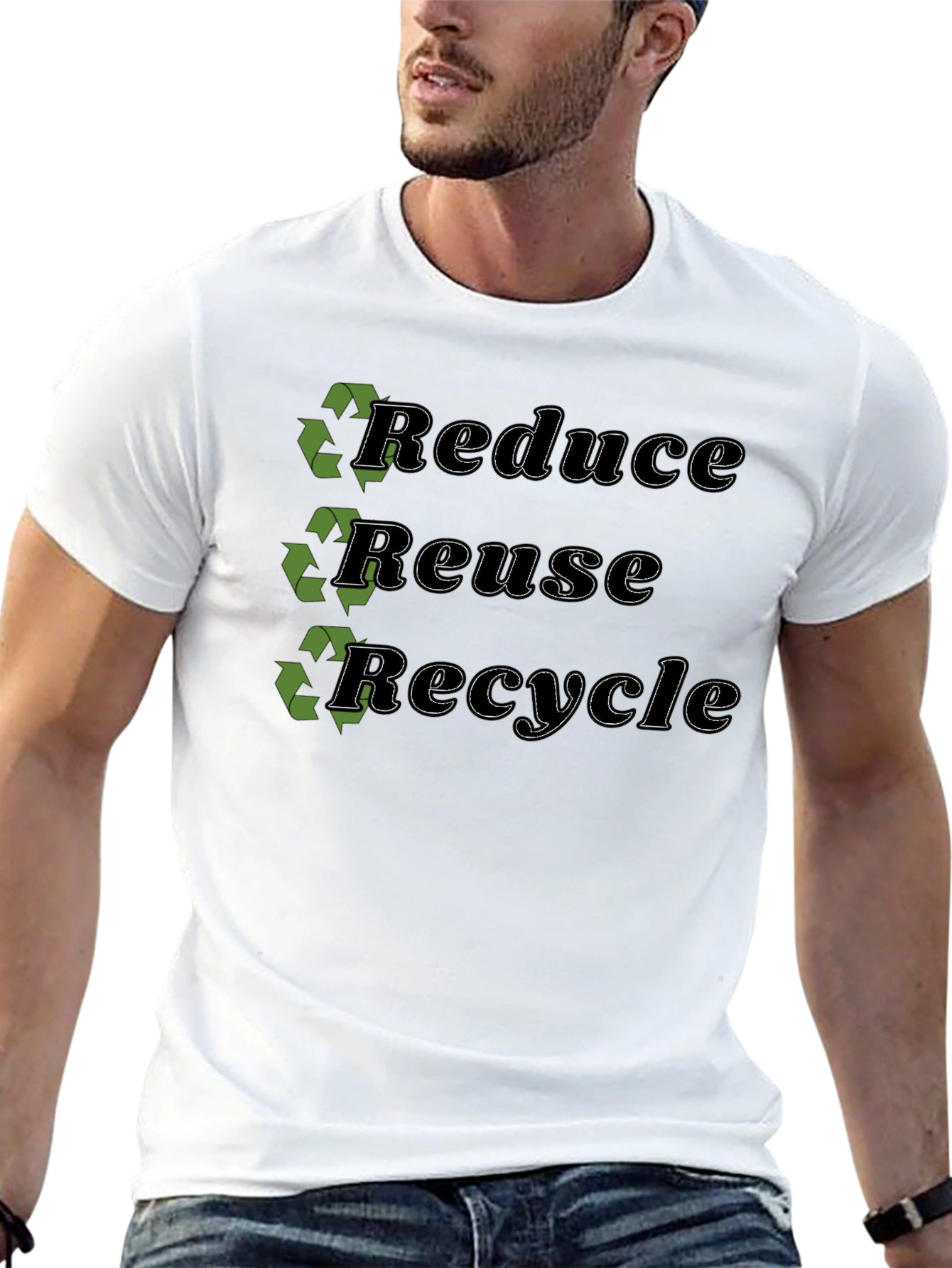 Reduce Reuse Recycle Graphic T-Shirt