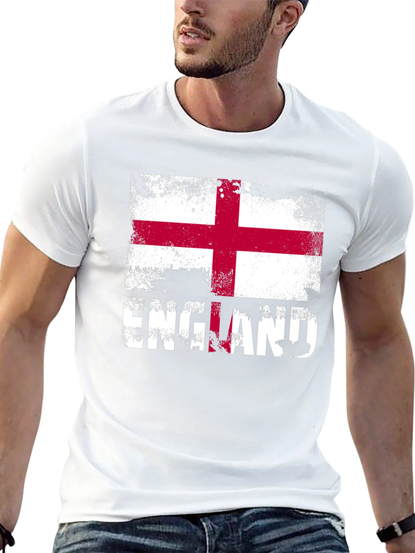 England Flag Graphic T-Shirt