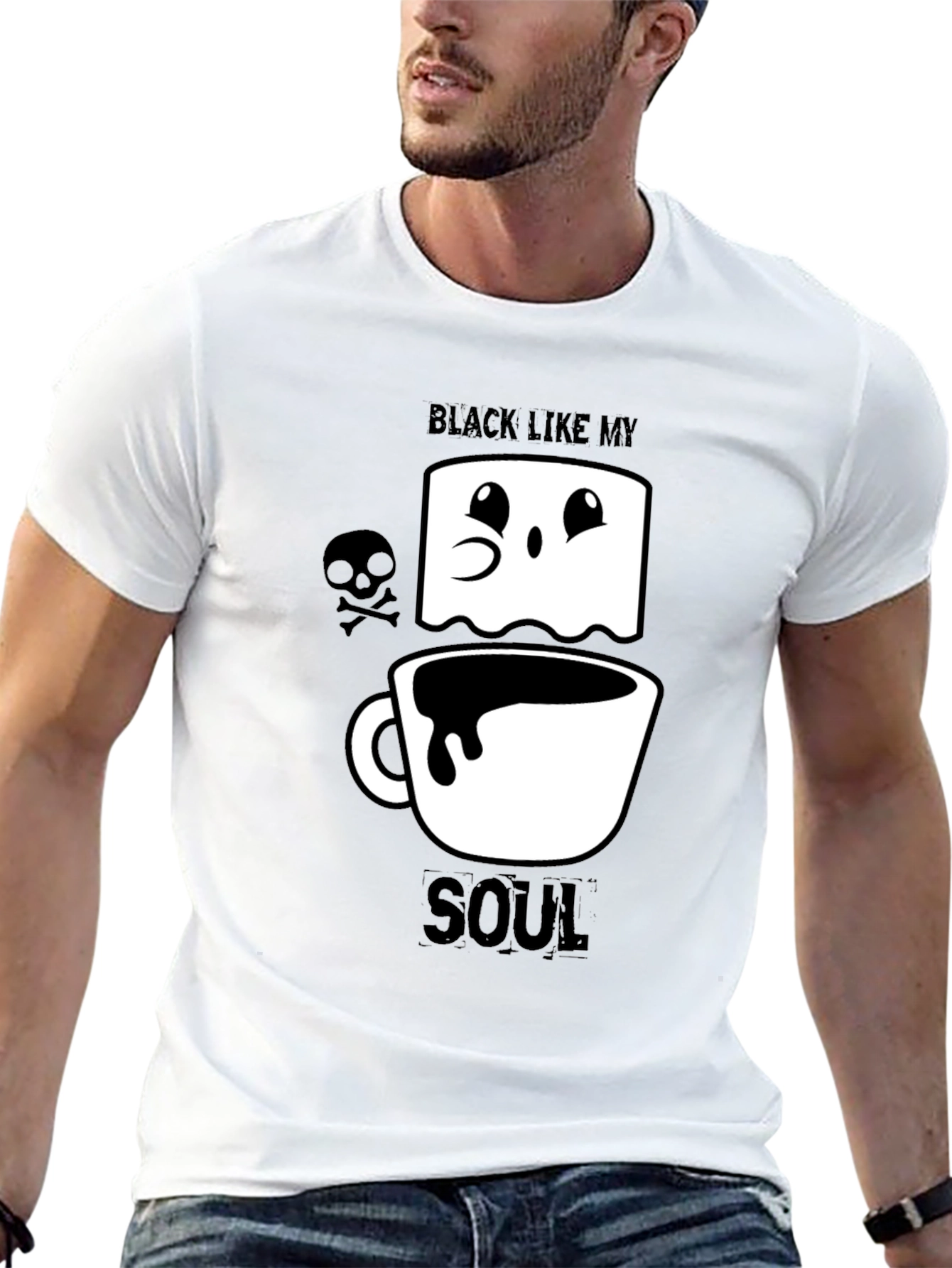 Black Like My Soul Graphic T-Shirt