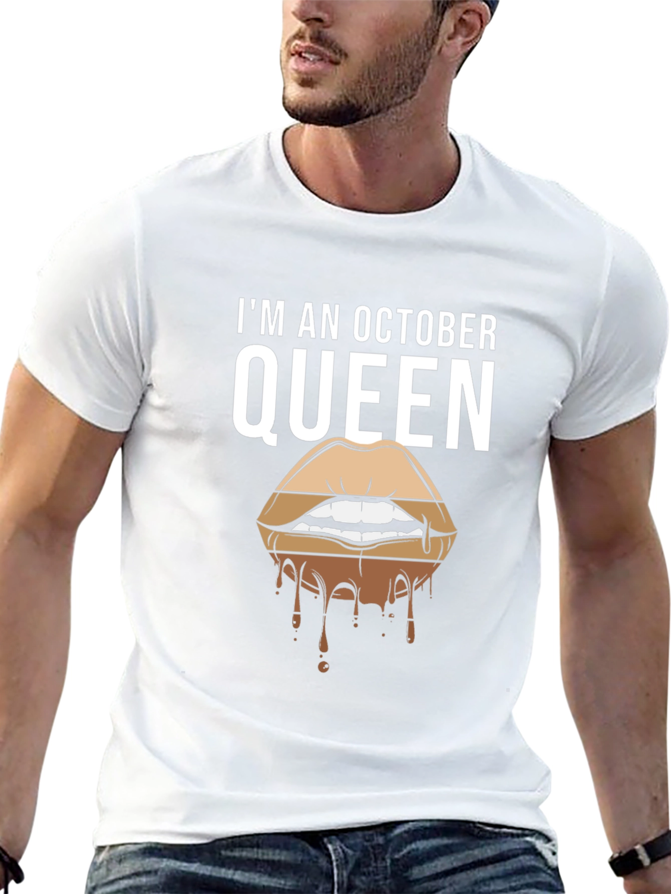October Queen Graphic T-Shirt - Birthday Month Tee
