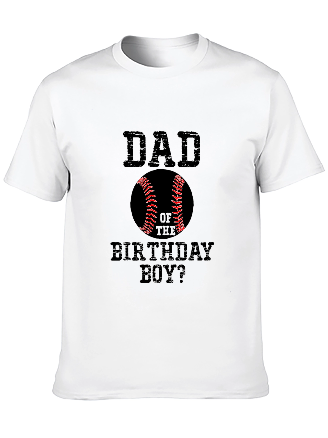 Dad of the Birthday Boy Baseball T-Shirt