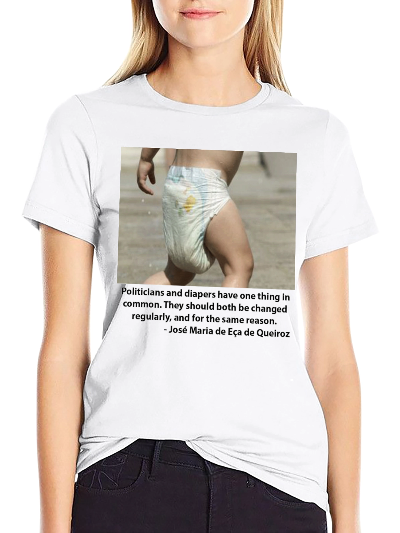 Humorous Politics & Diapers T-Shirt