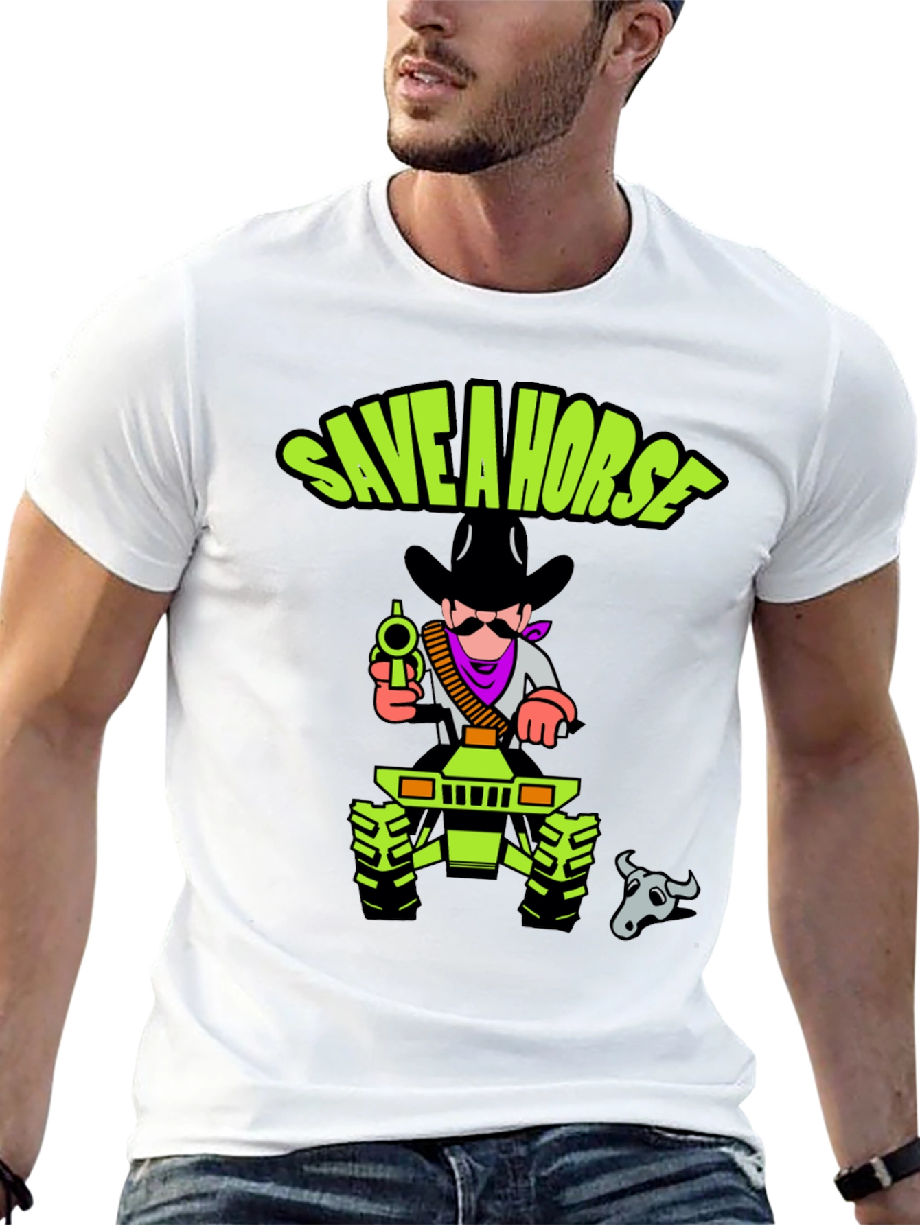 Save A Horse Ride A Four Wheeler T-Shirt