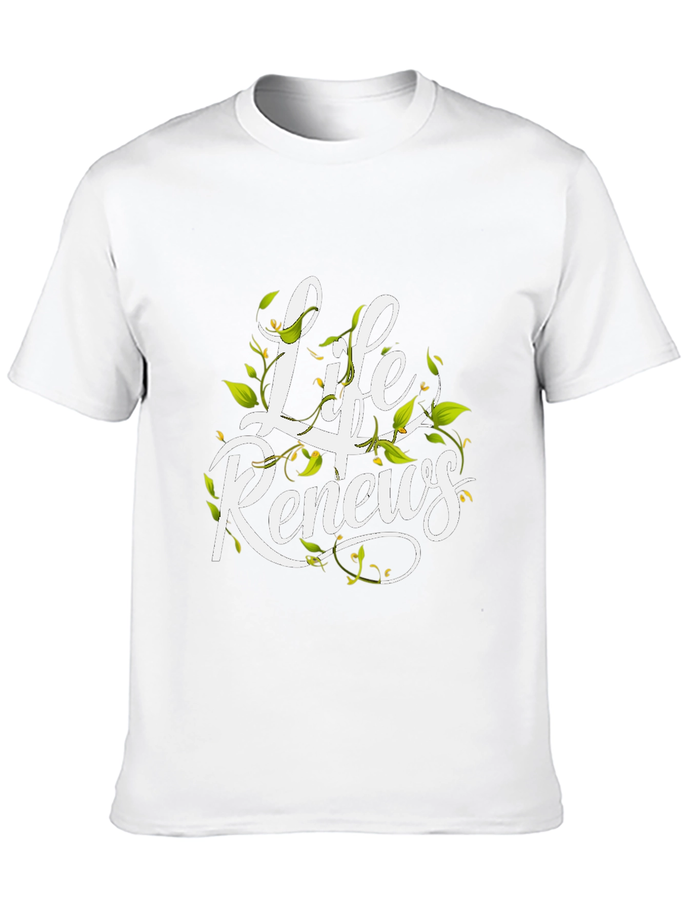 Life Renews Graphic Tee - Stylish Comfort