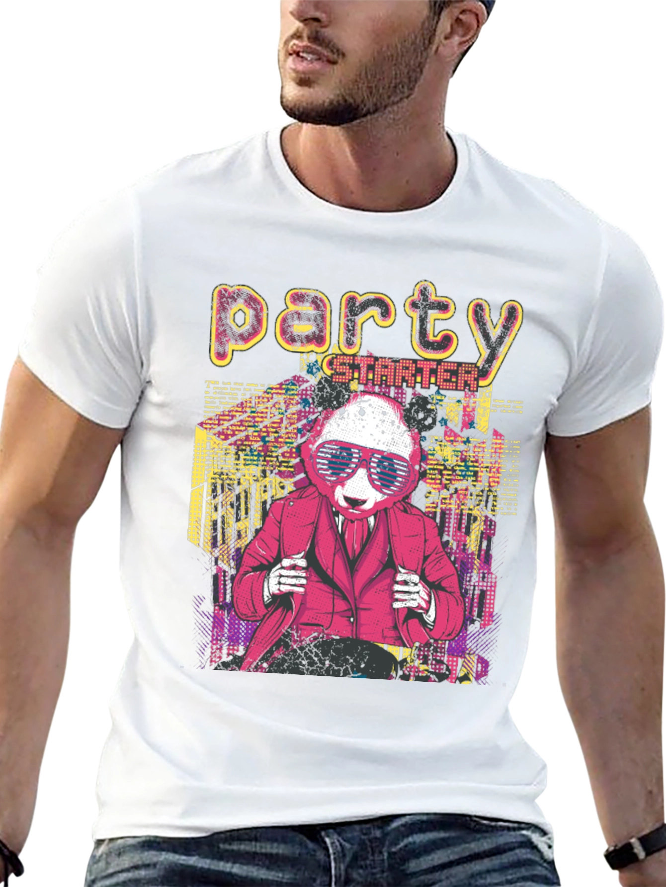 Party Starter Panda T-Shirt