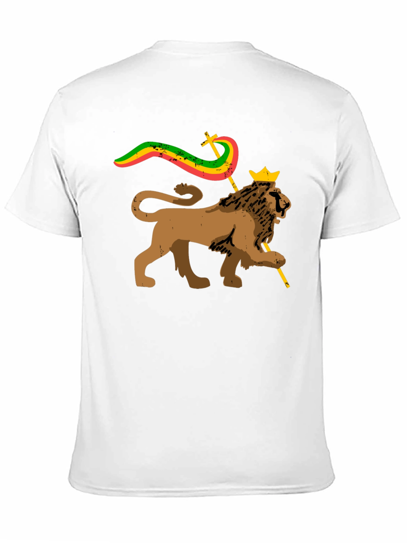 Rasta Lion T-Shirt - Reggae Culture