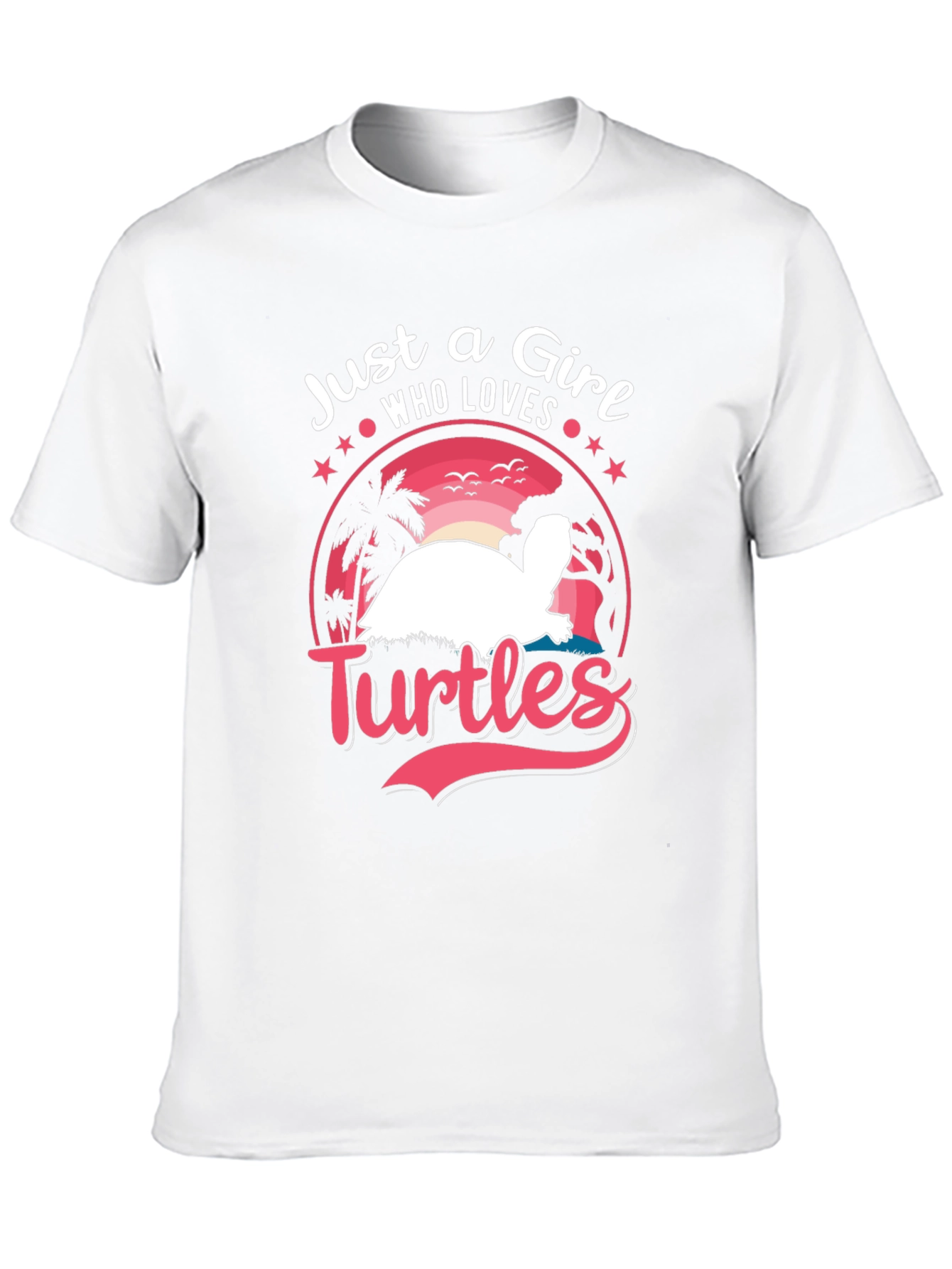 Just A Girl Who Loves Turtles Graphic Tee