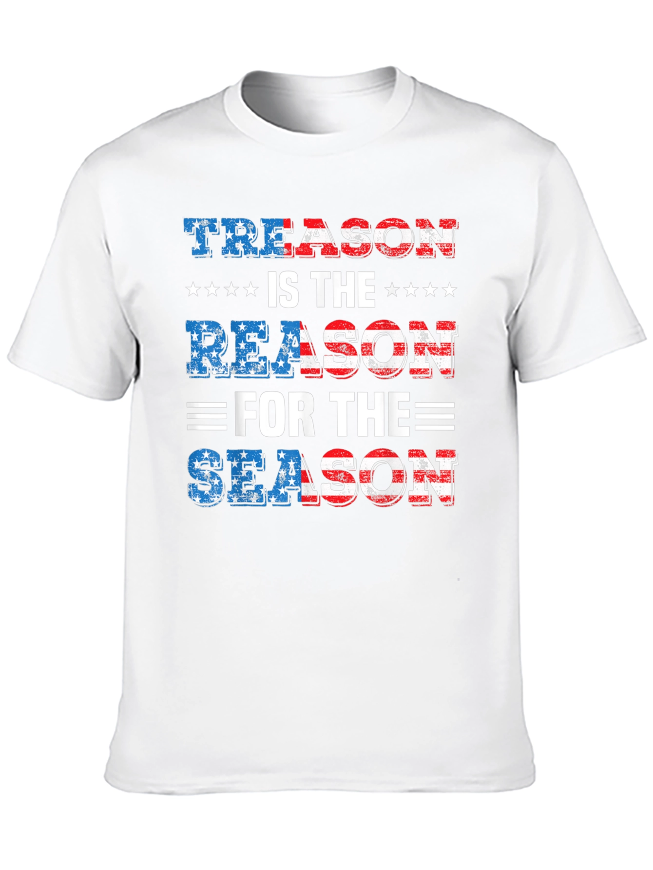 Treason is the Reason T-Shirt Patriotic USA Flag