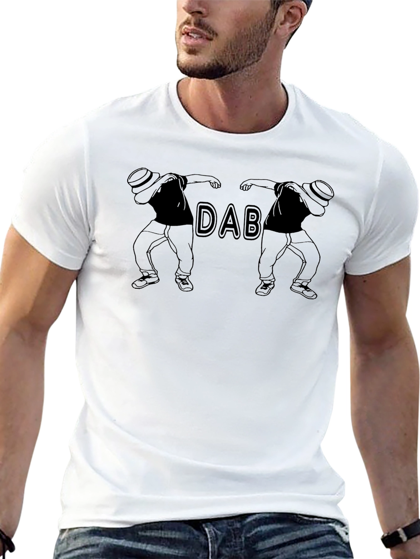 Dabbing Duo Graphic Tee - Cool & Trendy