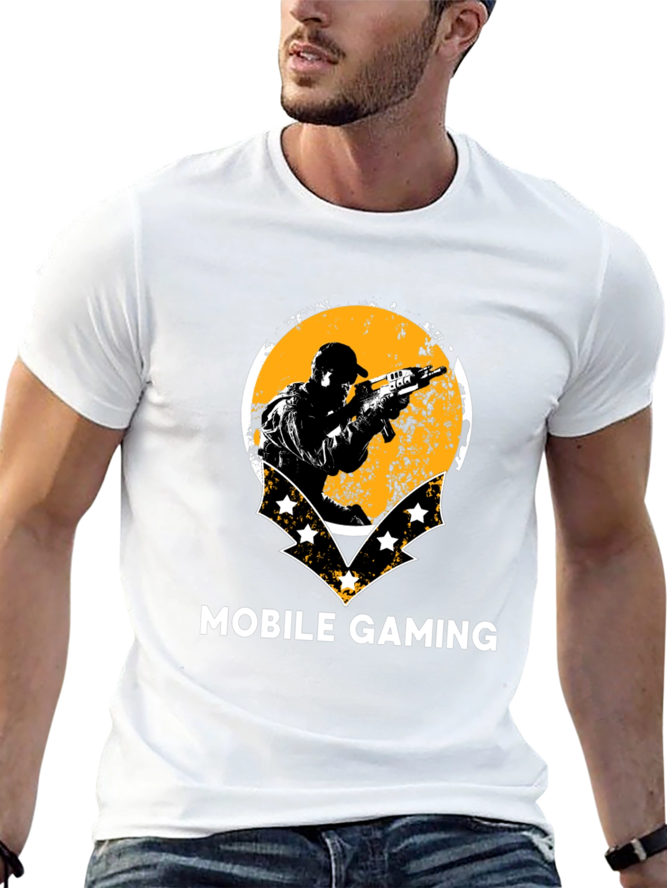Mobile Gaming Graphic Tee - Gamer T-Shirt