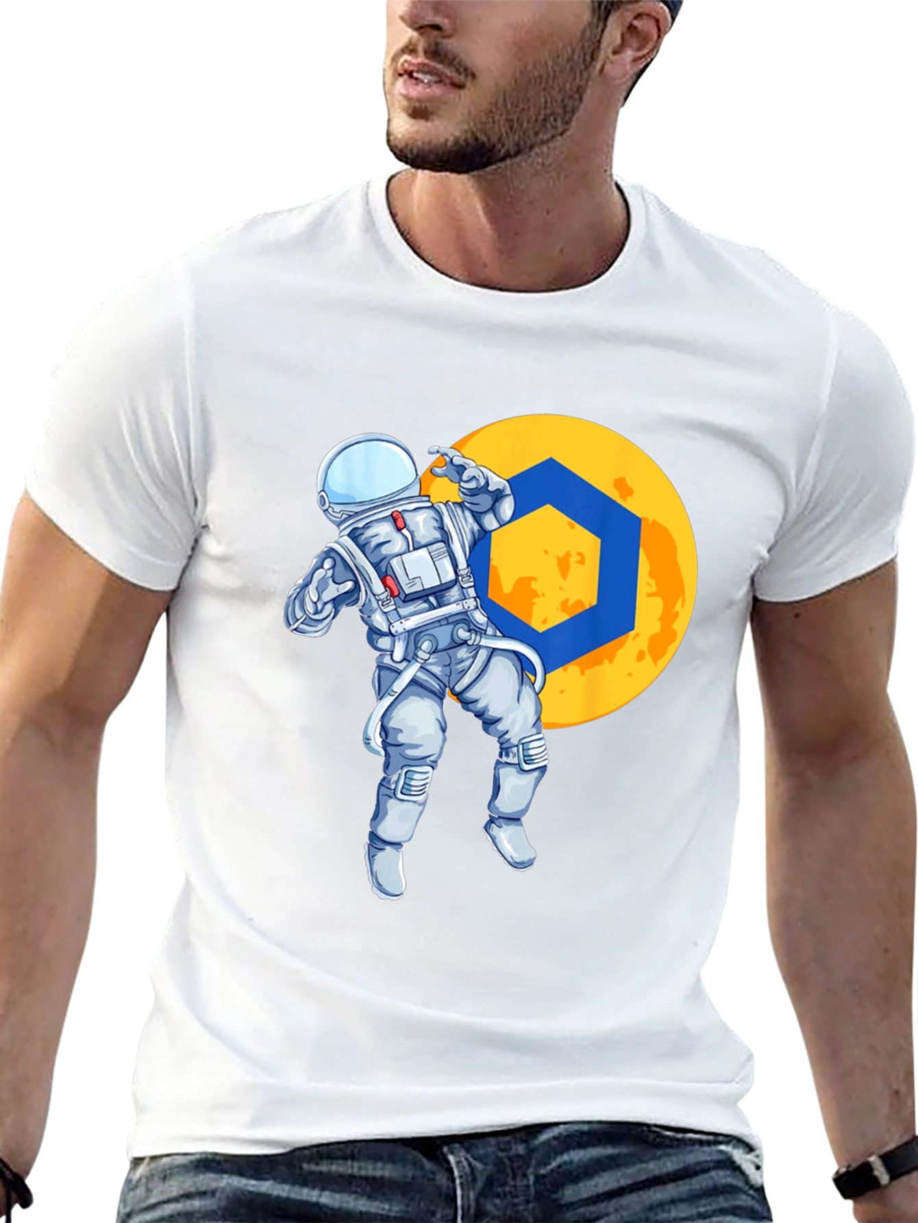 Astronaut in Space T-Shirt