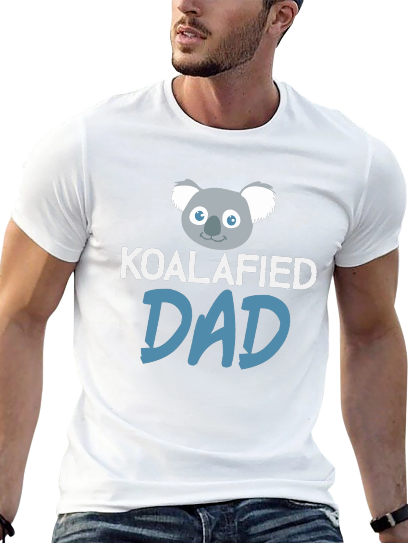 Koalafied Dad Graphic T-Shirt