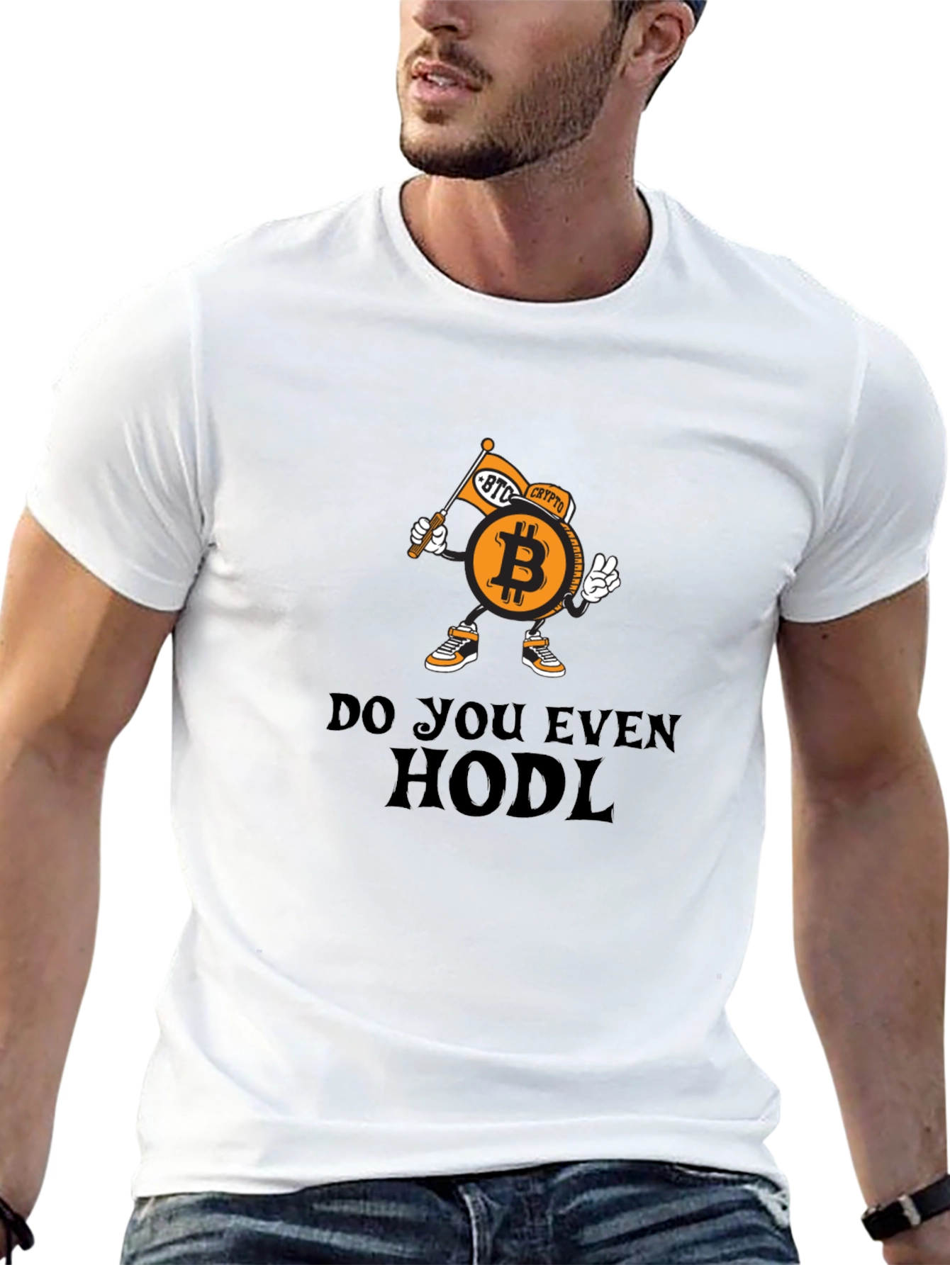 Bitcoin HODL T-Shirt - Crypto Enthusiast Apparel