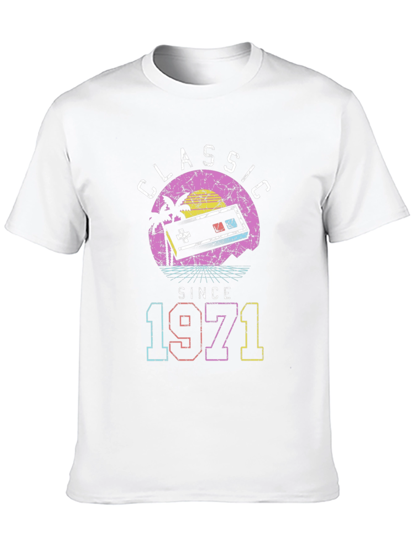 Classic Since 1971 Retro Gaming T-Shirt