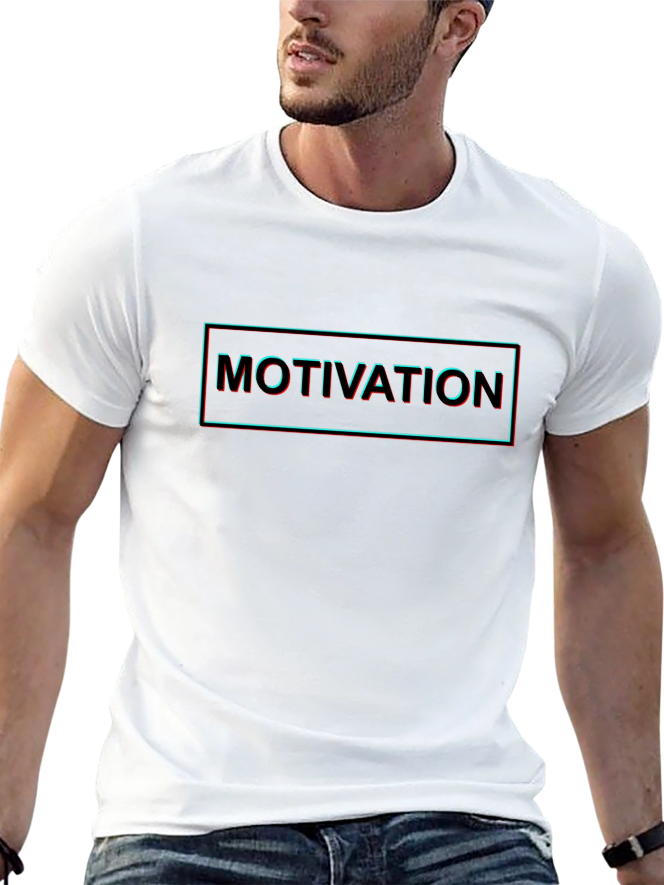 Motivation Graphic Black T-Shirt