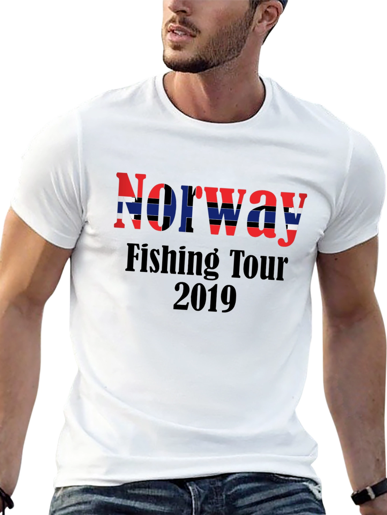 Norway Fishing Tour 2019 Black T-Shirt